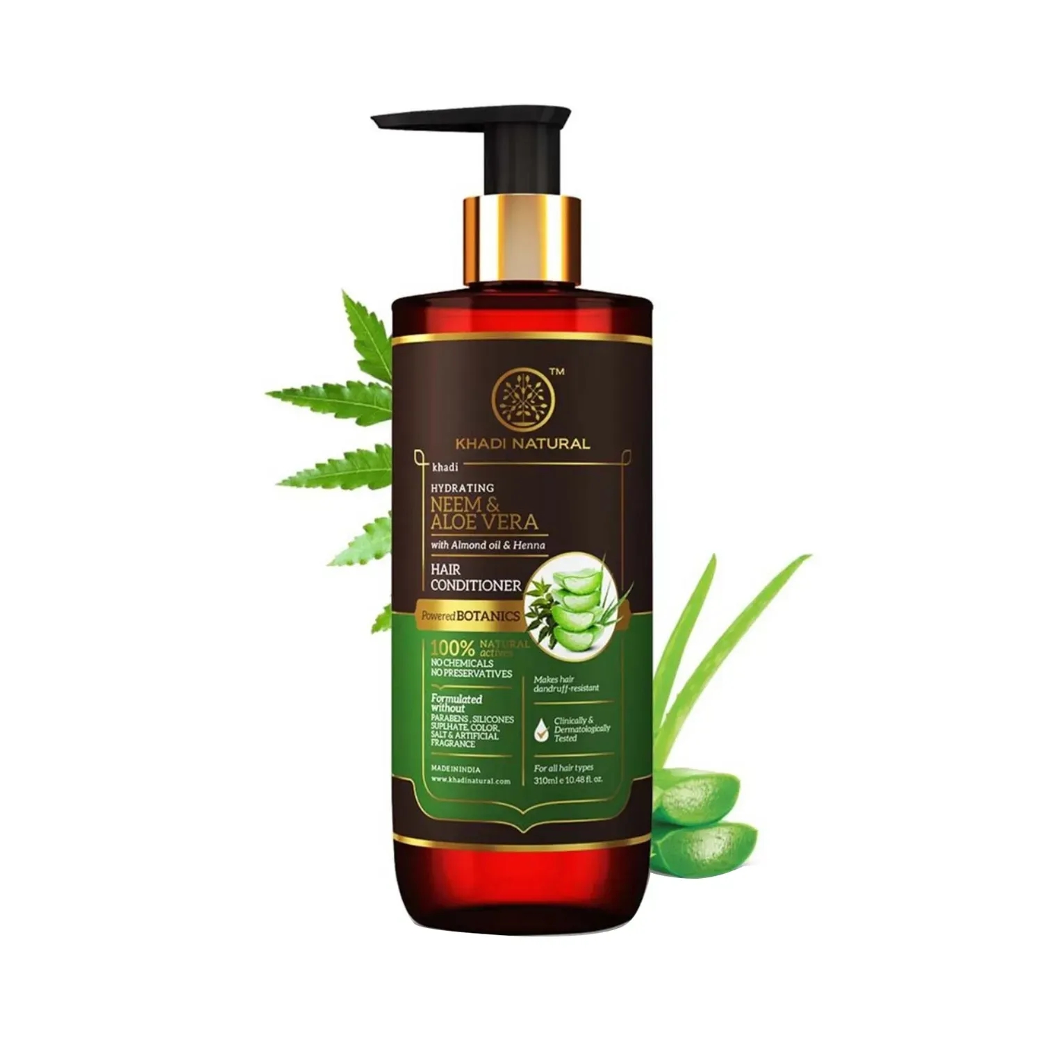 Khadi Natural | Khadi Natural Neem & Aloe Vera Hair Conditioner (310ml)