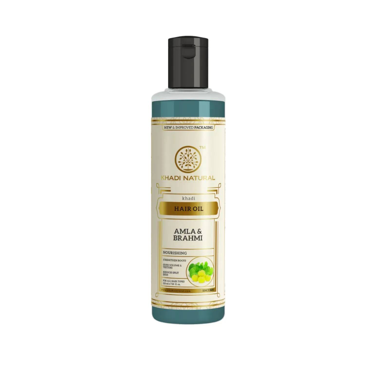 Khadi Natural | Khadi Natural Amla & Brahmi Hair Oil (210ml)