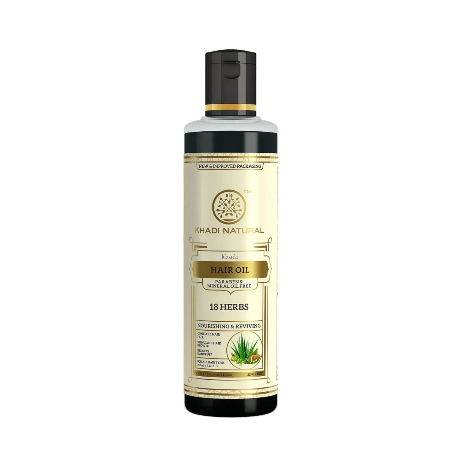 Khadi Natural | Khadi Natural 18 Herbs Hair Oil (210ml)