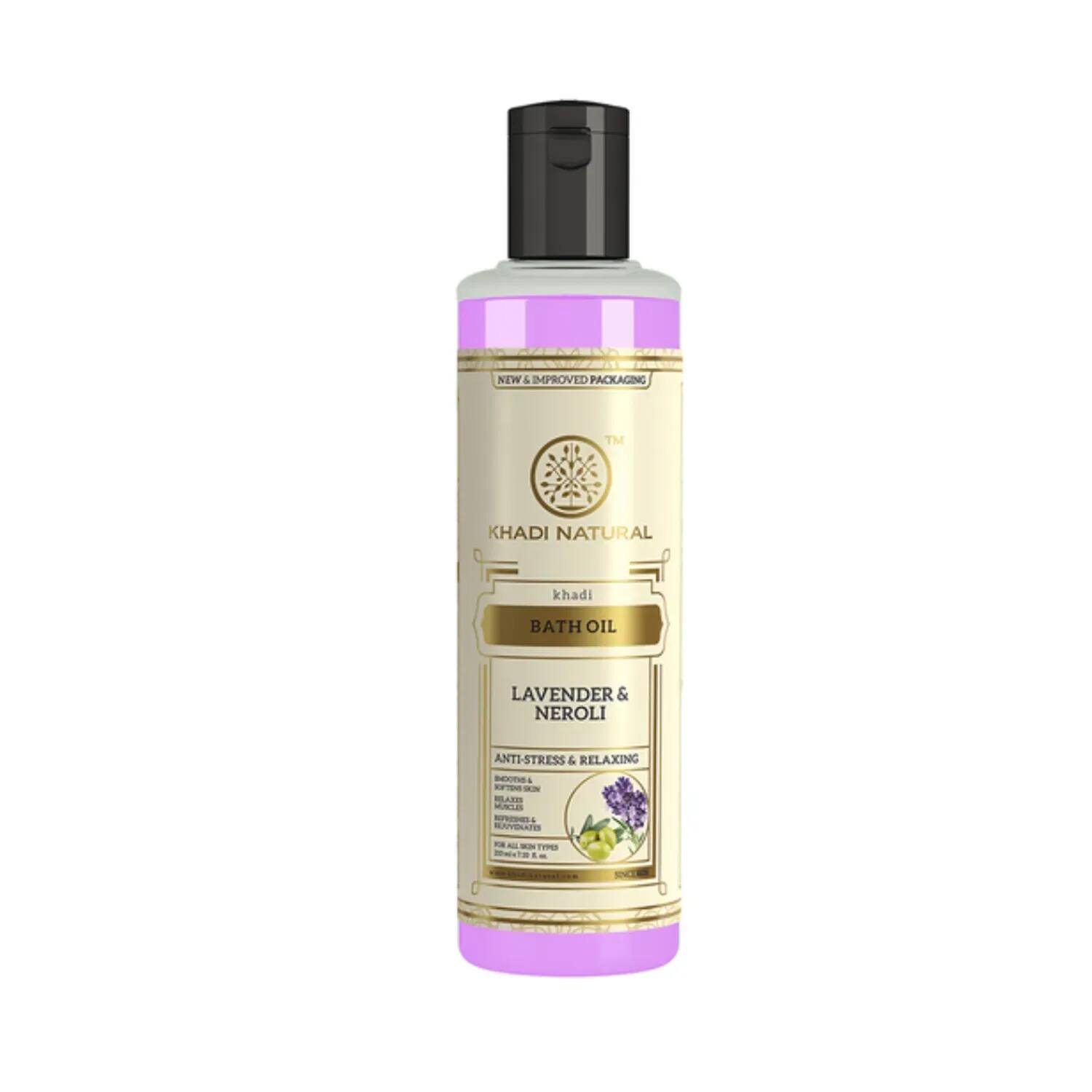 Khadi Natural | Khadi Natural Lavender & Neroli Bath Oil (210ml)