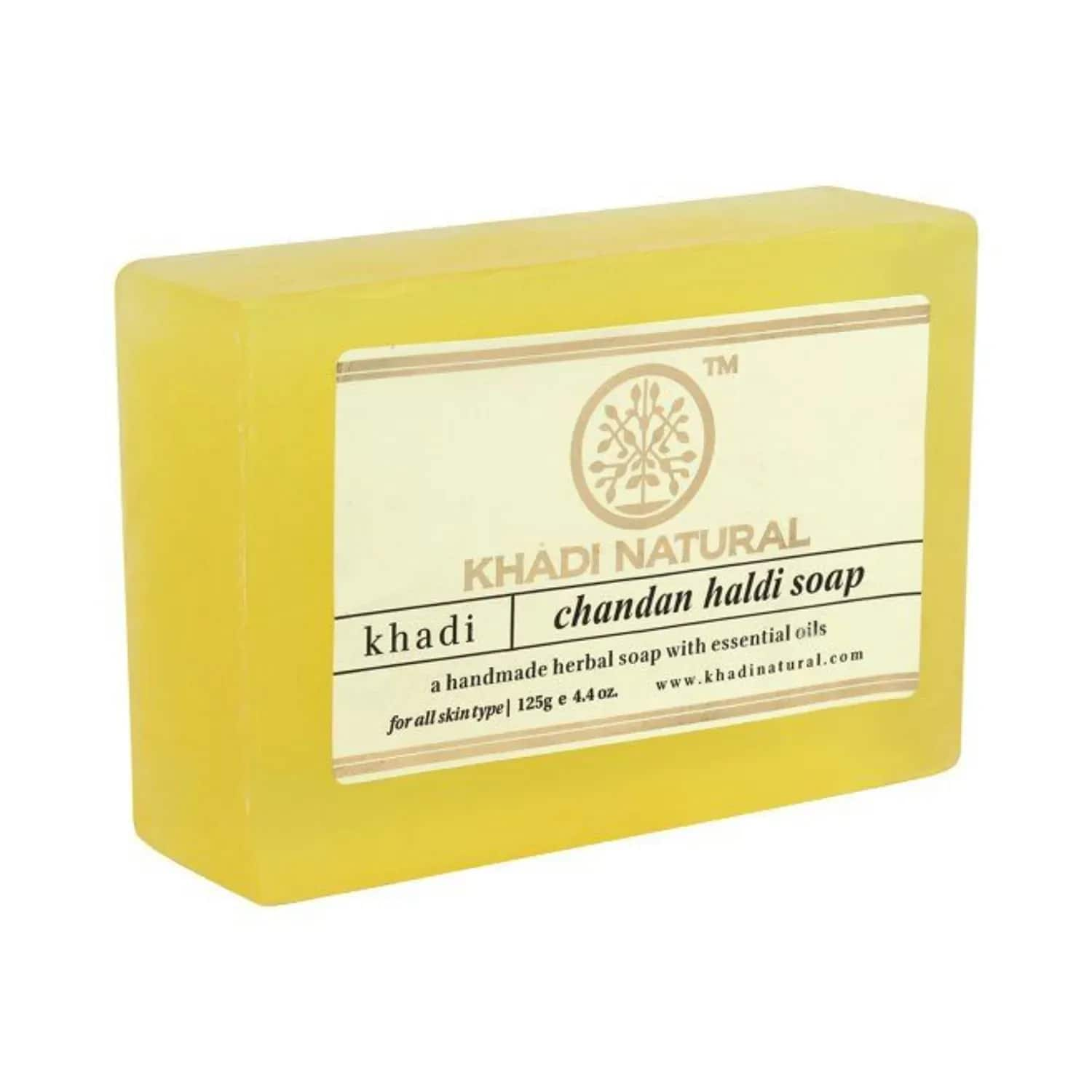 Khadi Natural | Khadi Natural Chandan Haldi Soap (125g)