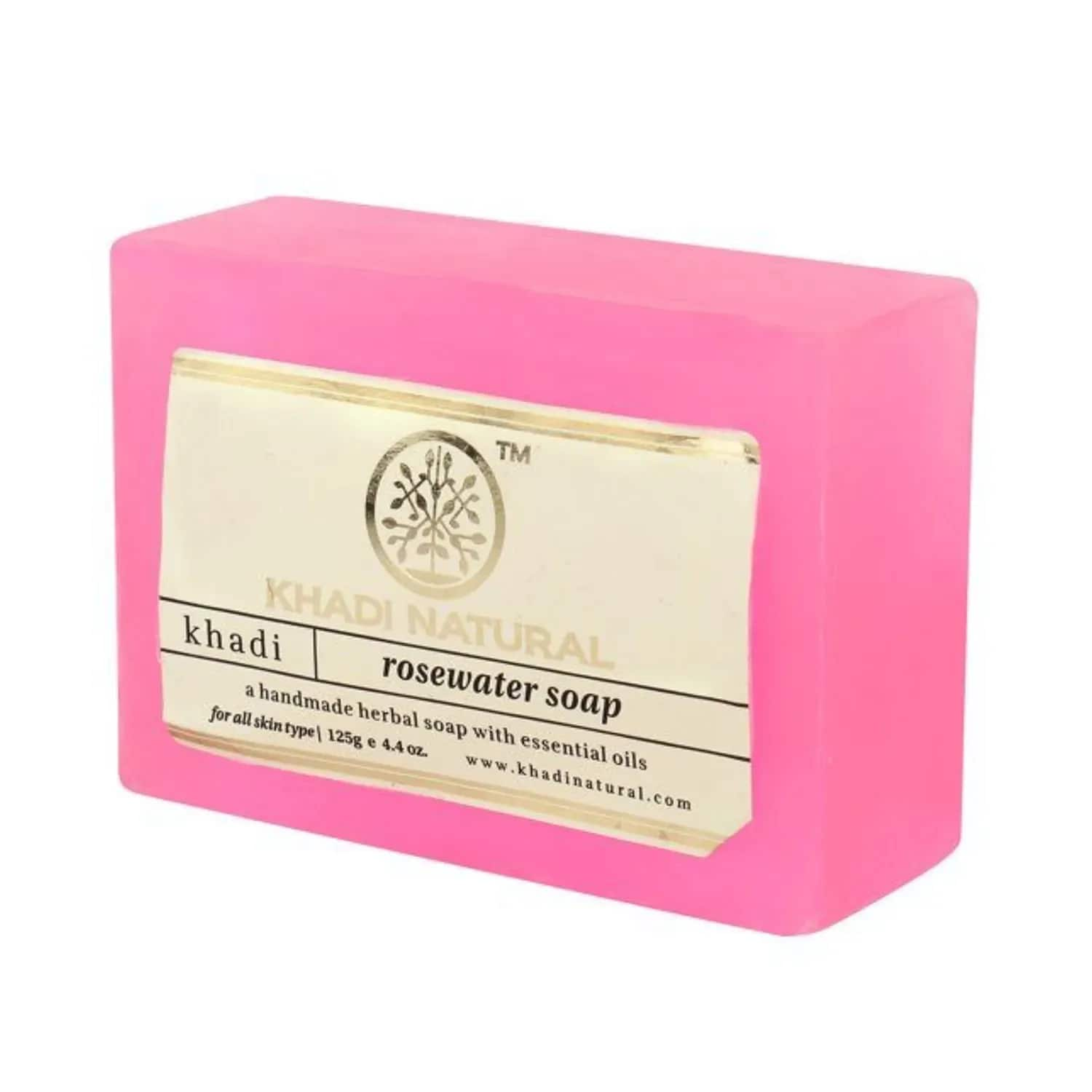 Rose With Petals Herbal Soap (Pack of 2)