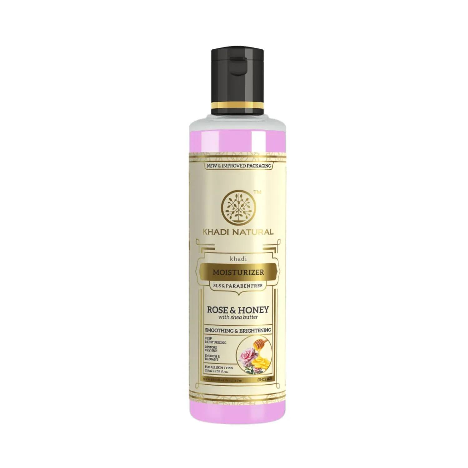 Khadi Natural | Khadi Natural Rose & Honey Moisturiser (210ml)