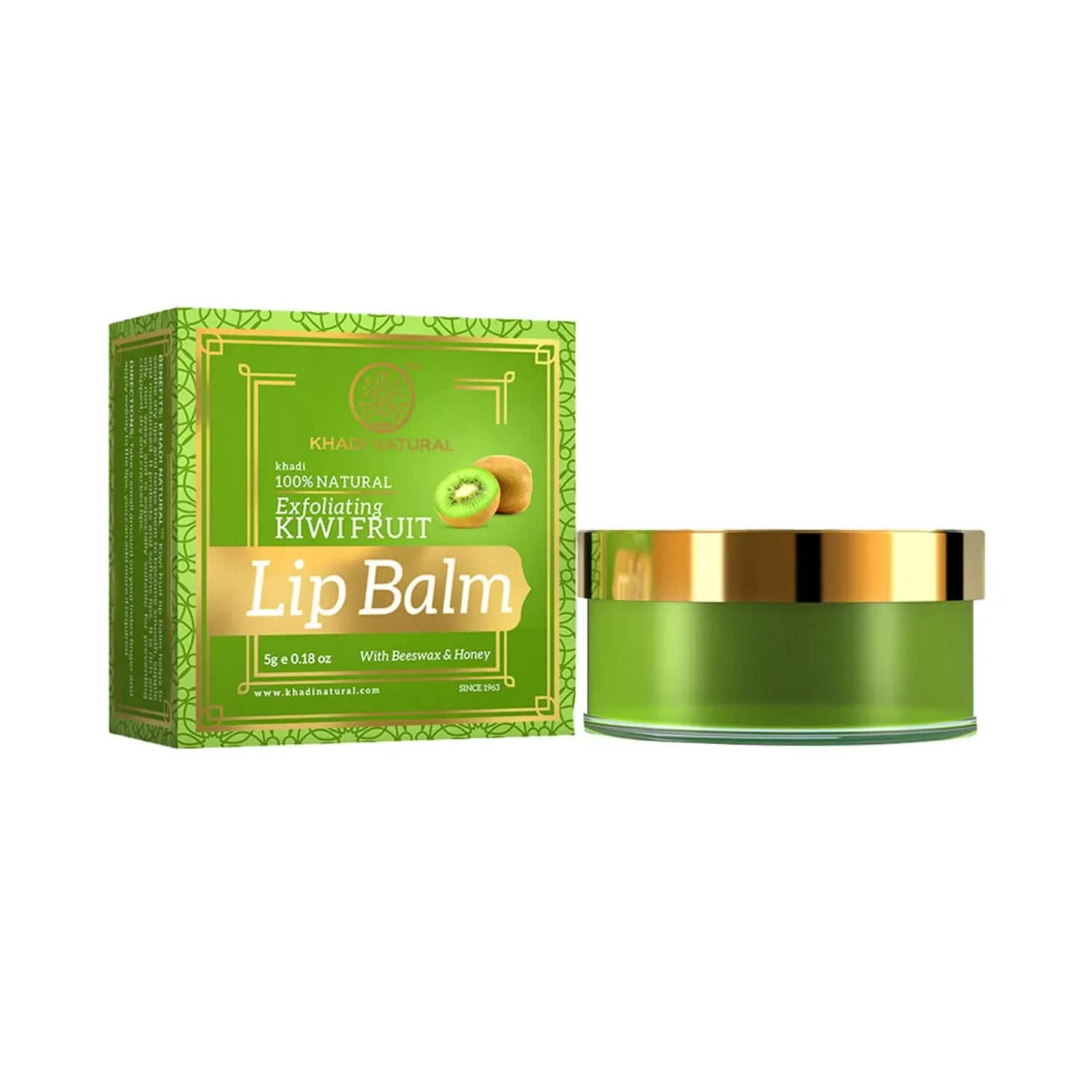 Khadi Natural | Khadi Natural Kiwi Fruit Lip Balm (5g)