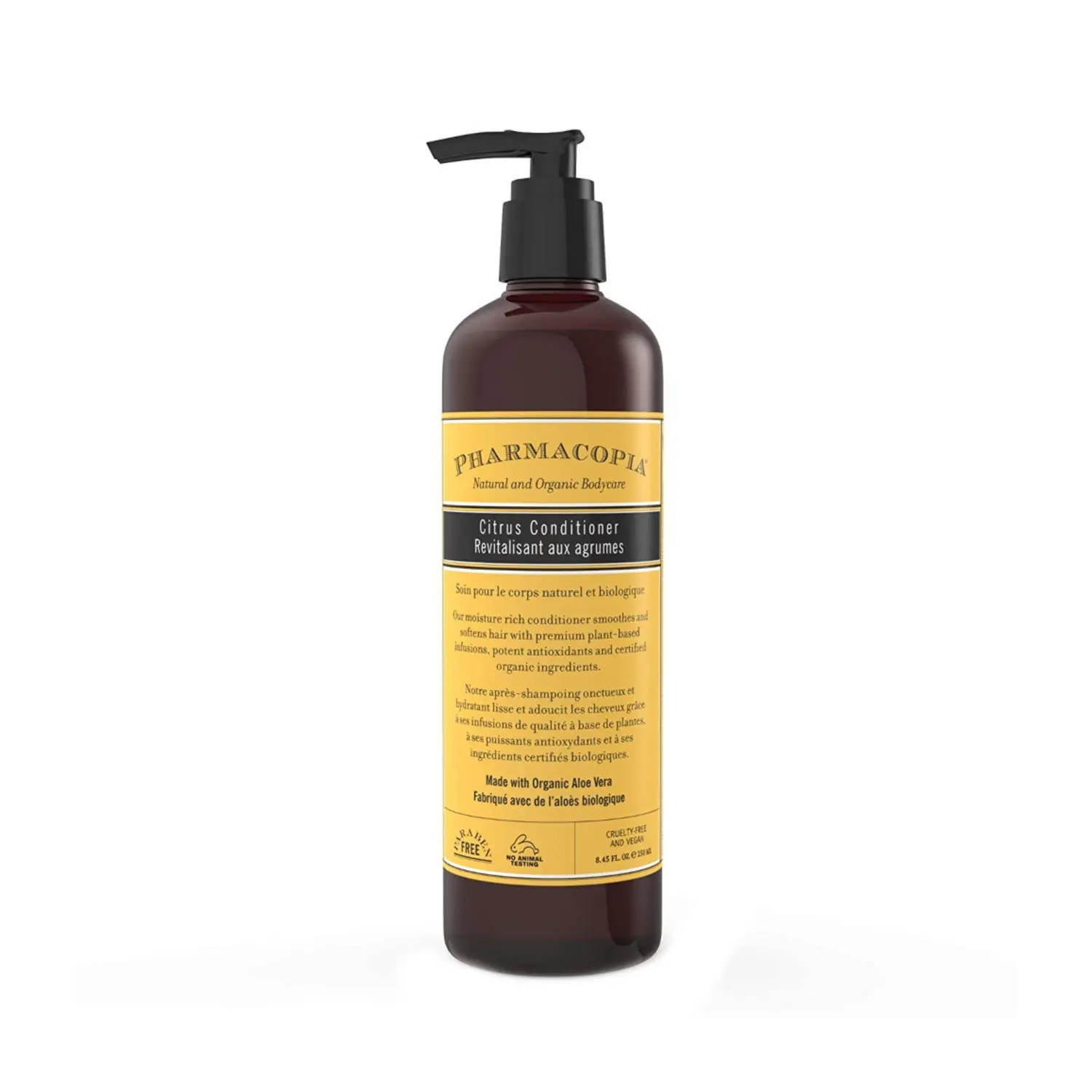 Kimirica | Kimirica Pharmacopia Organic Citrus Hair Conditioner for Smooth Shiny Hair with Aloe Vera (250 ml)