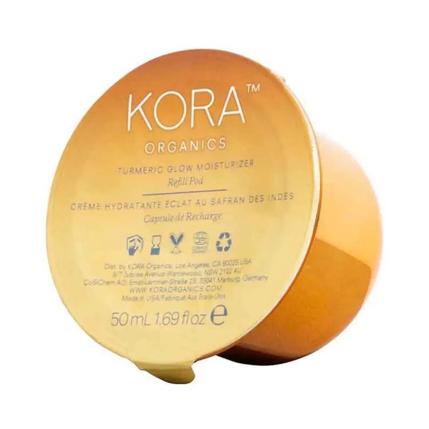 Kora Organics | Kora Organics Turmeric Glow Face Moisturizer Refill - (50ml)