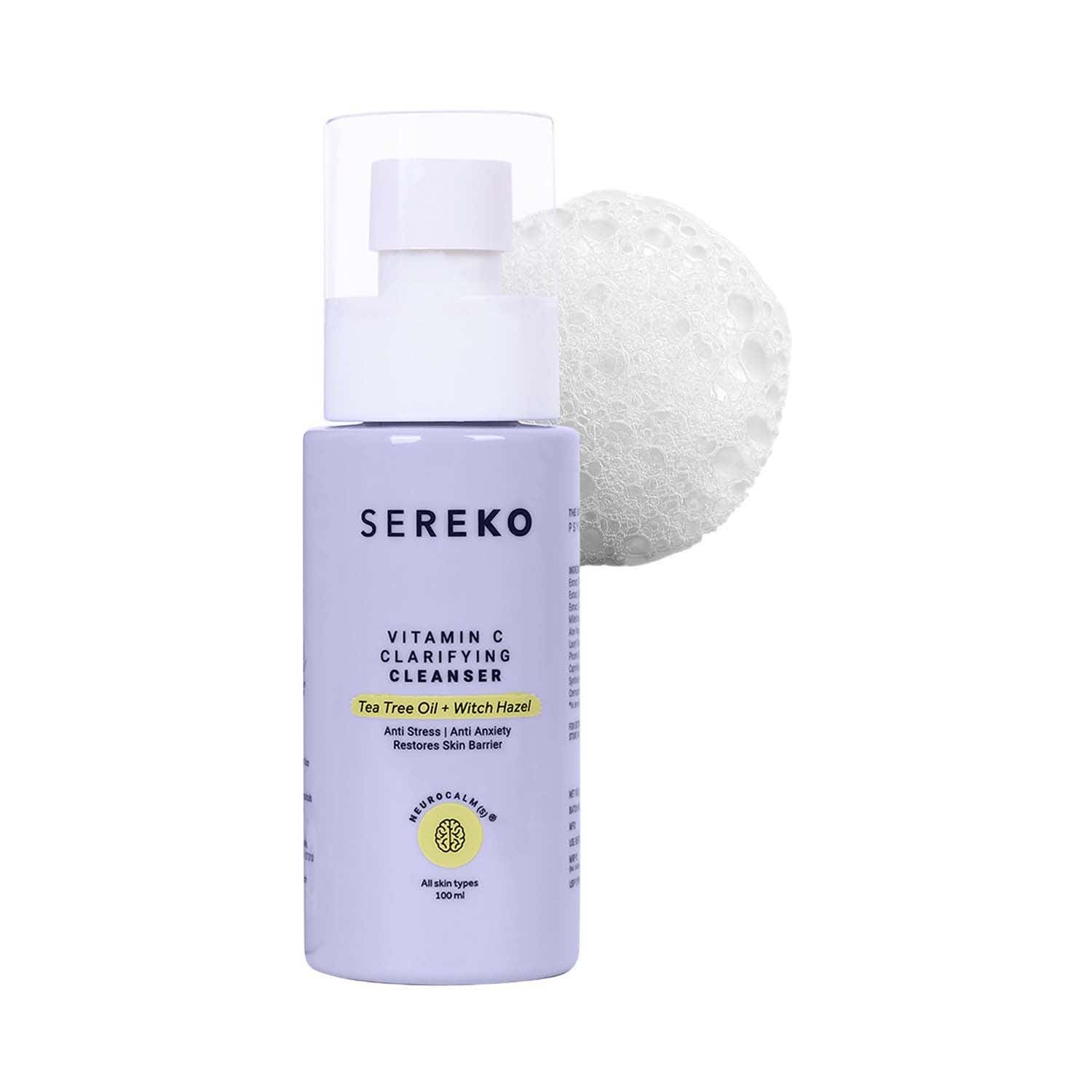 Sereko | Sereko Vitamin C Face Wash with Tea Tree Oil and Witch Hazel  (100 ml)