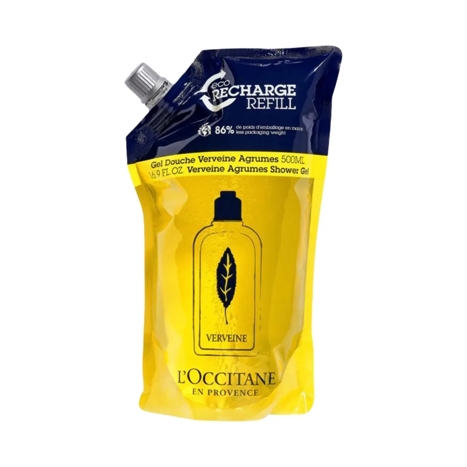 L'occitane Citrus Verbena Shower Gel Eco-Refill - (500ml)