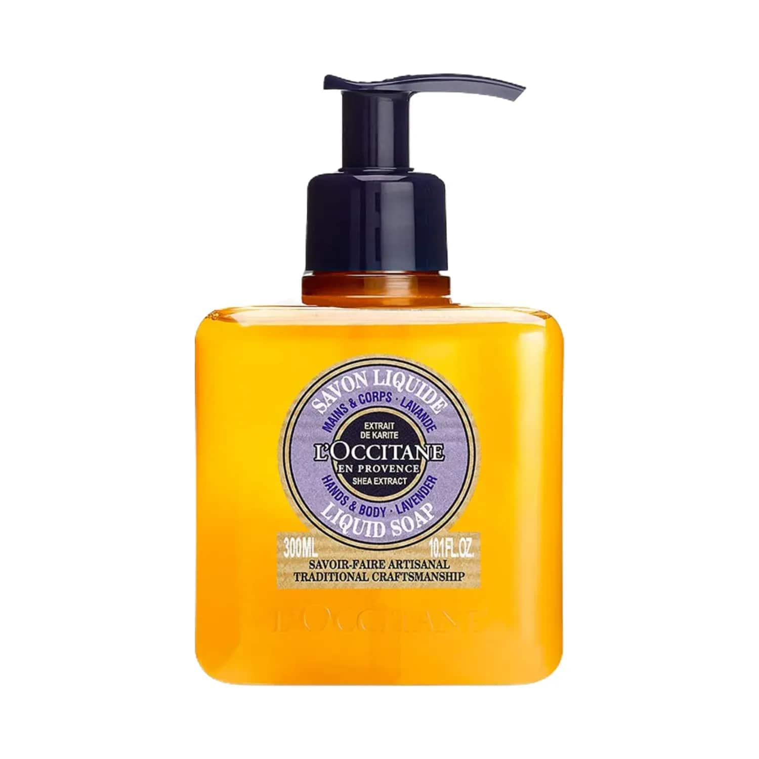 L'occitane | L'occitane Shea Hands & Body Lavender Liquid Soap - (300ml)