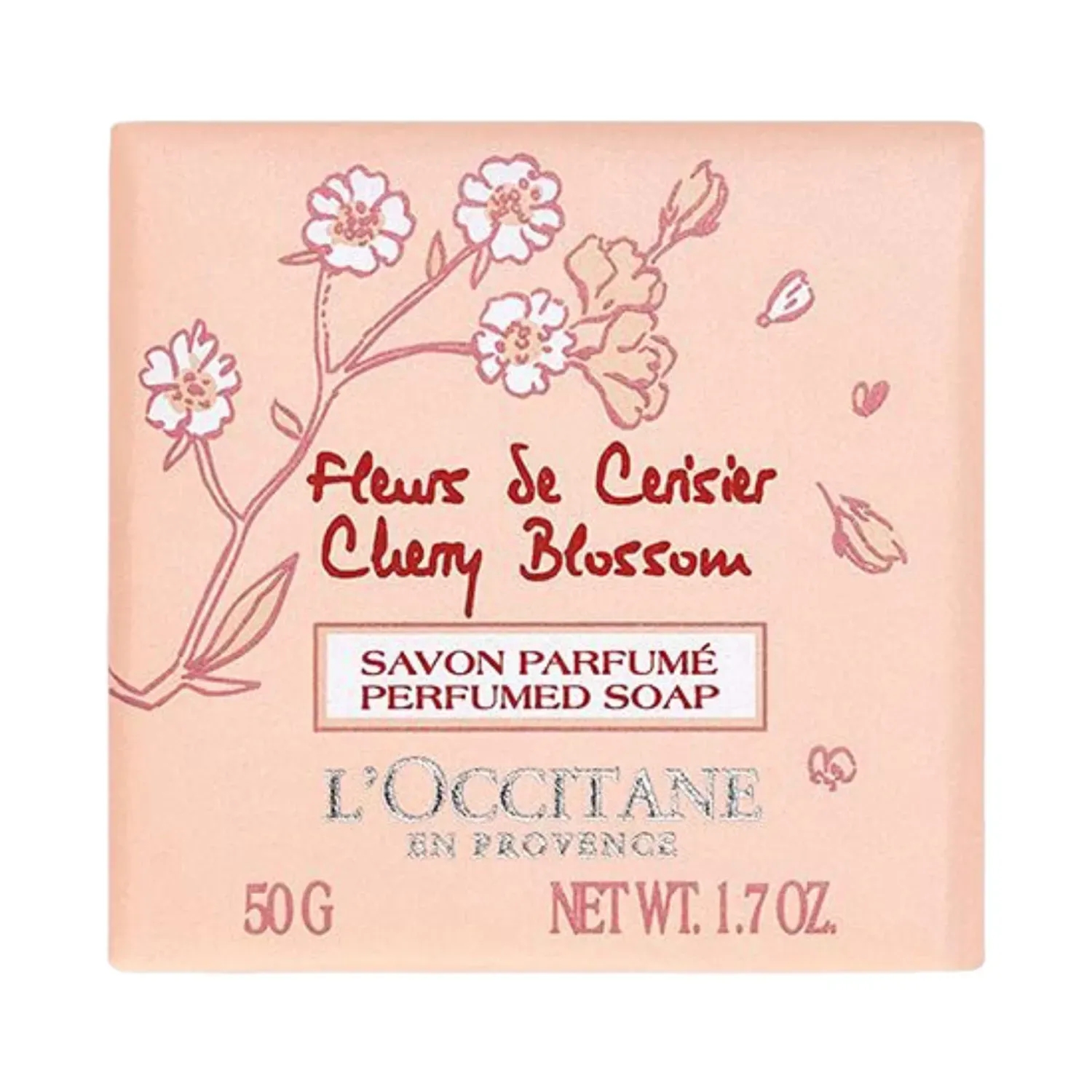 L'occitane Cherry Blossom Bath Soap - (50g)