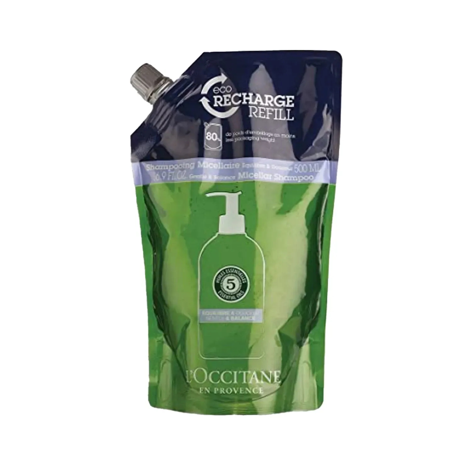 L'occitane En Provence Aromachologie Gentle & Balance Micellar Shampoo Refill (500ml)