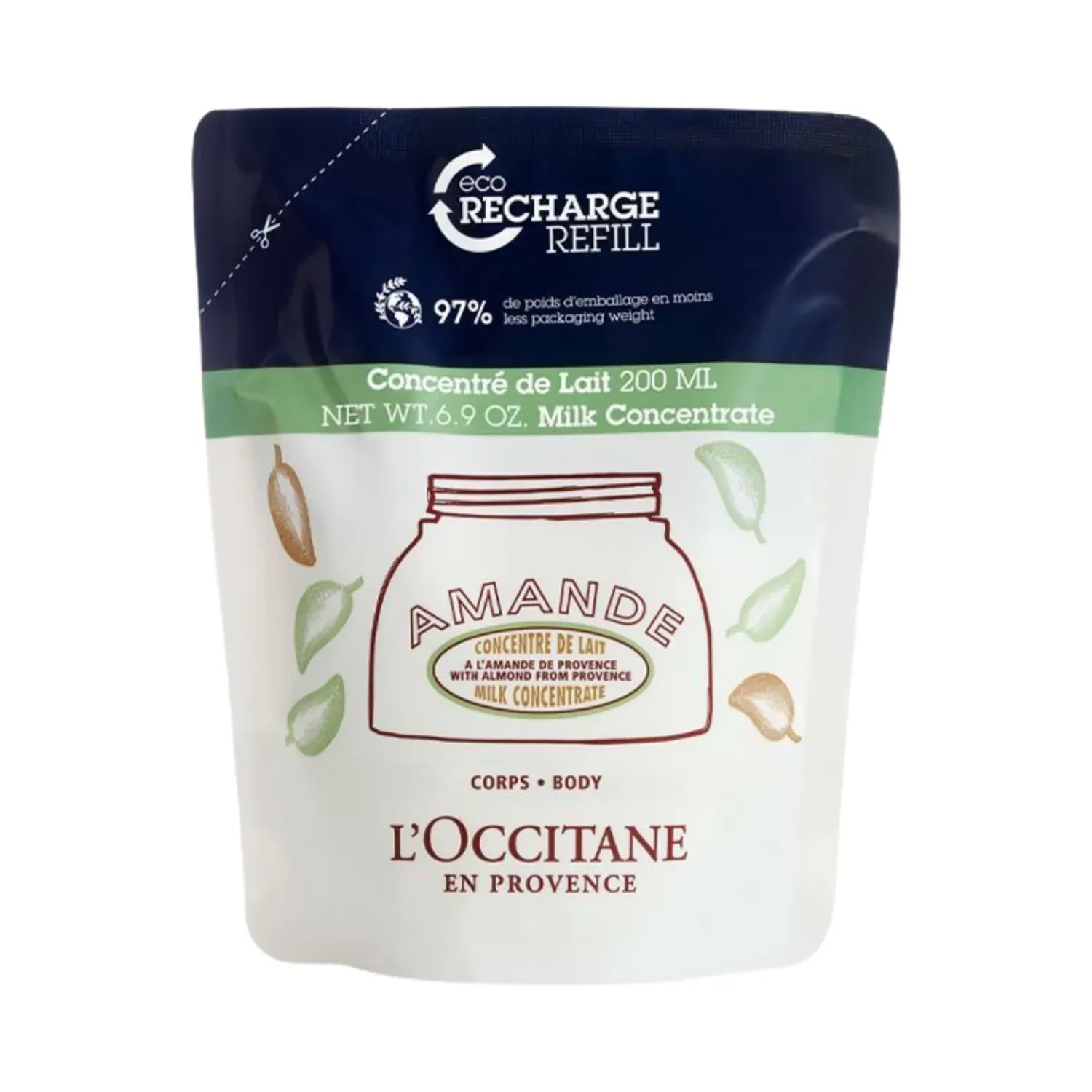 L'occitane | L'occitane Almond Milk Concentrate Refill - (200ml)