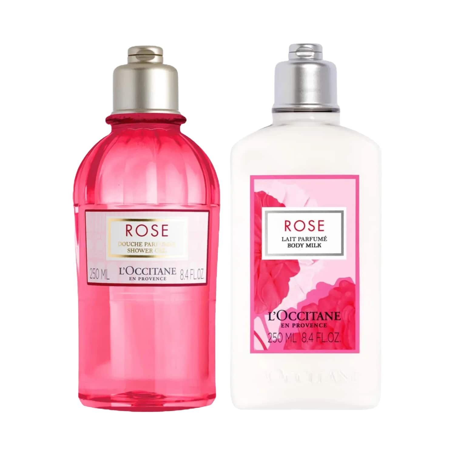 L'occitane | L'occitane Rose Body Hydration Duo Rose Shower Gel & Rose Body Lotion Combo