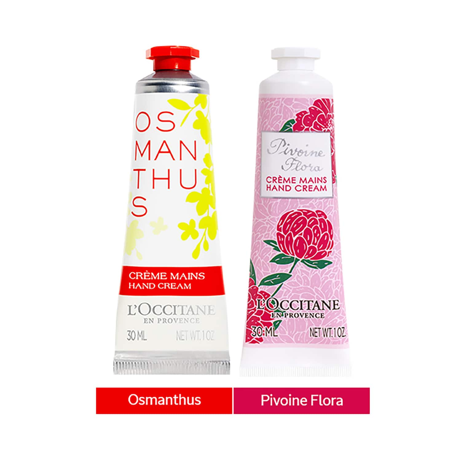 L'occitane | L'Occitane Floral Elegance Hand Care Duo - Osmanthus & Pivoine Hand Cream