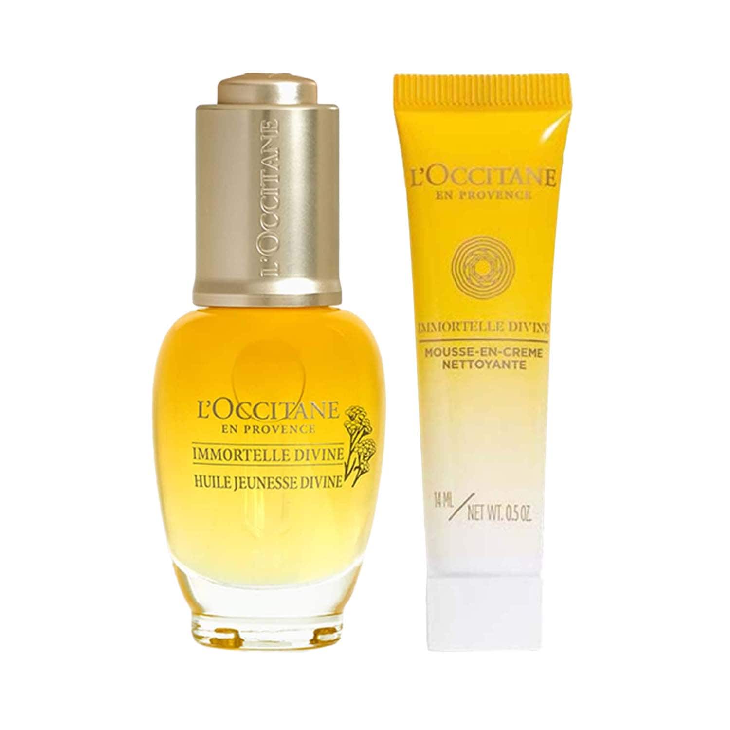 L'occitane | L'Occitane Immortelle Divine Radiance Ritual - Cleanser & Face Oil Combo