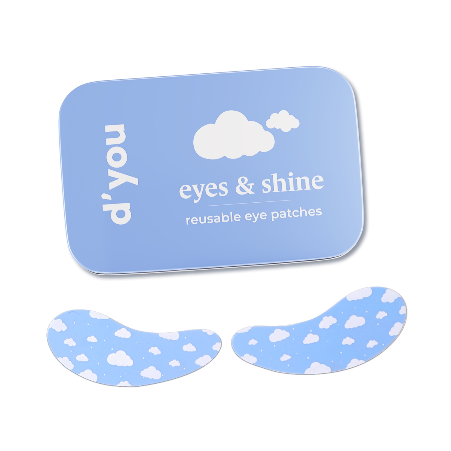 d'you | d'you Eyes & Shine Reusable Eye Patches (2 Pcs)