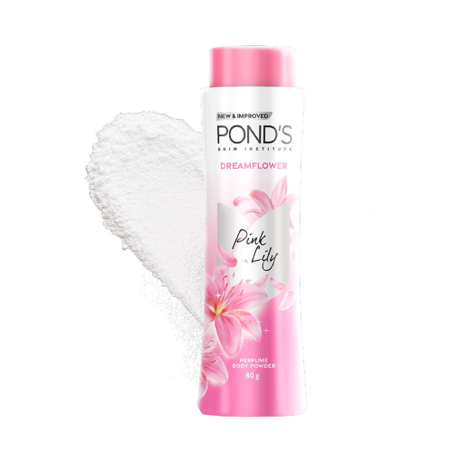 Pond's | Pond's Dreamflower Fragrant Pink Lily Talc Powder - (100g)