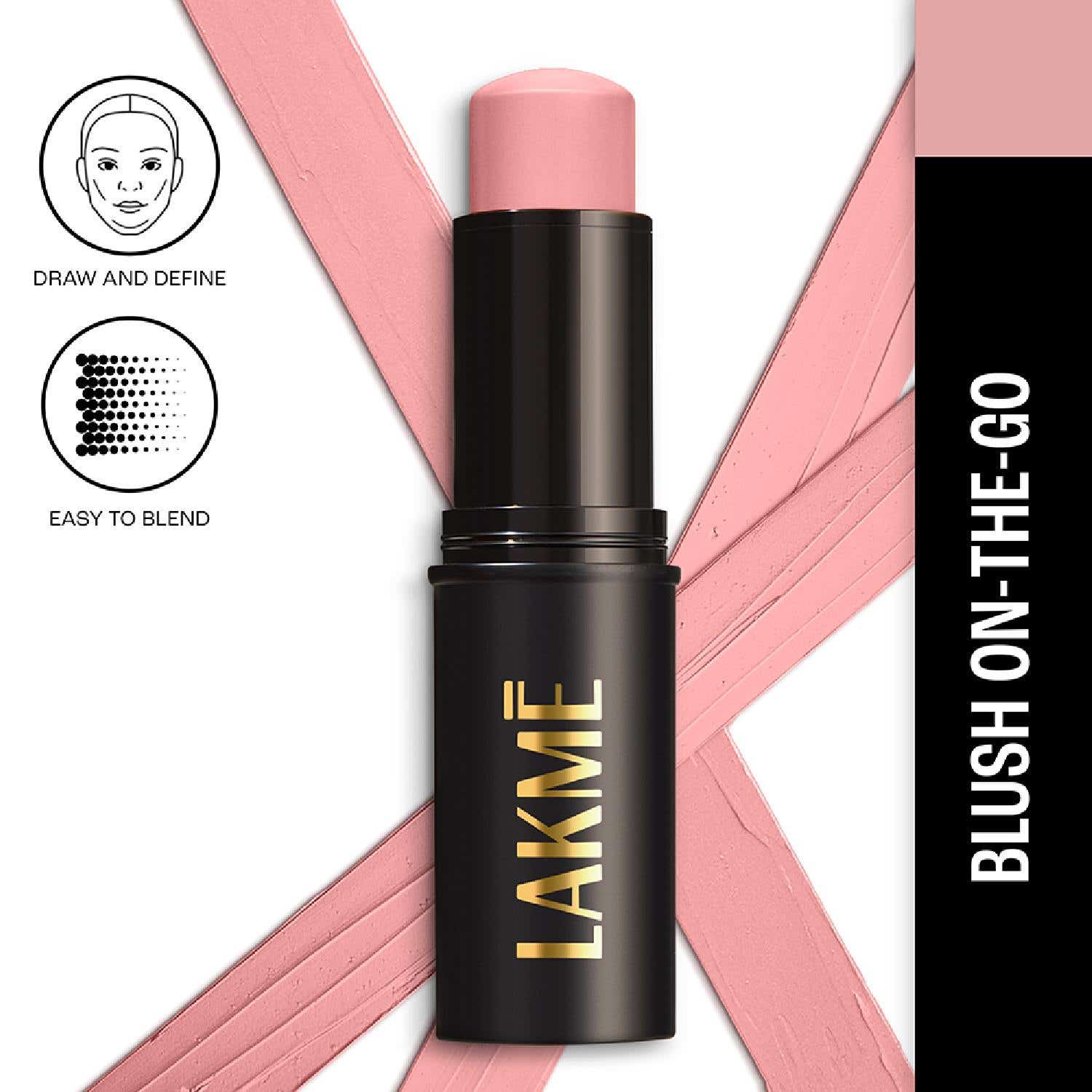 Lakme | Lakme Facelift Multislayer Face Stick - Pink Powerhouse (11 g)