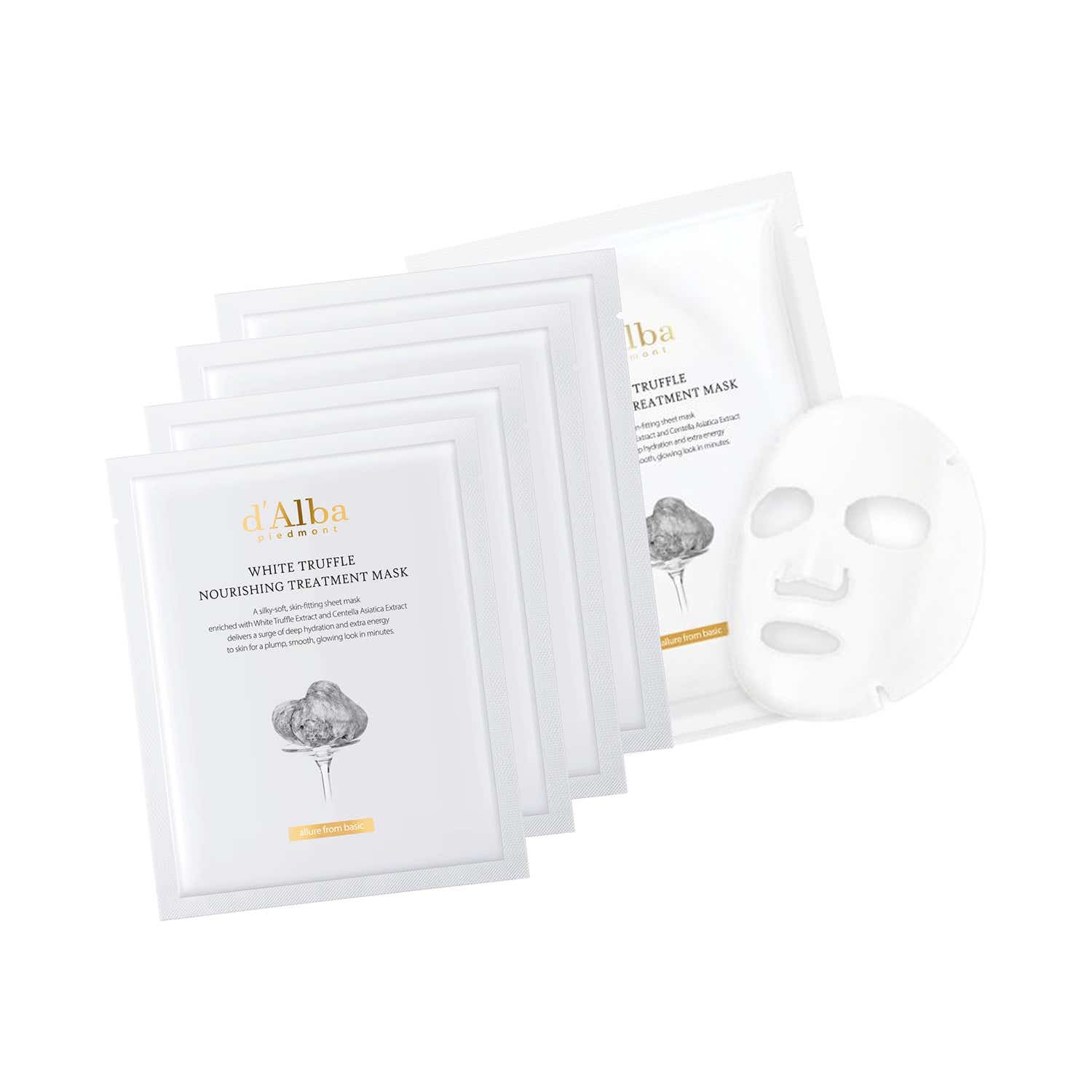 d'Alba Piedmont | d'Alba Piedmont Italian White Truffle Nourishing Treatment Mask (5 pcs)