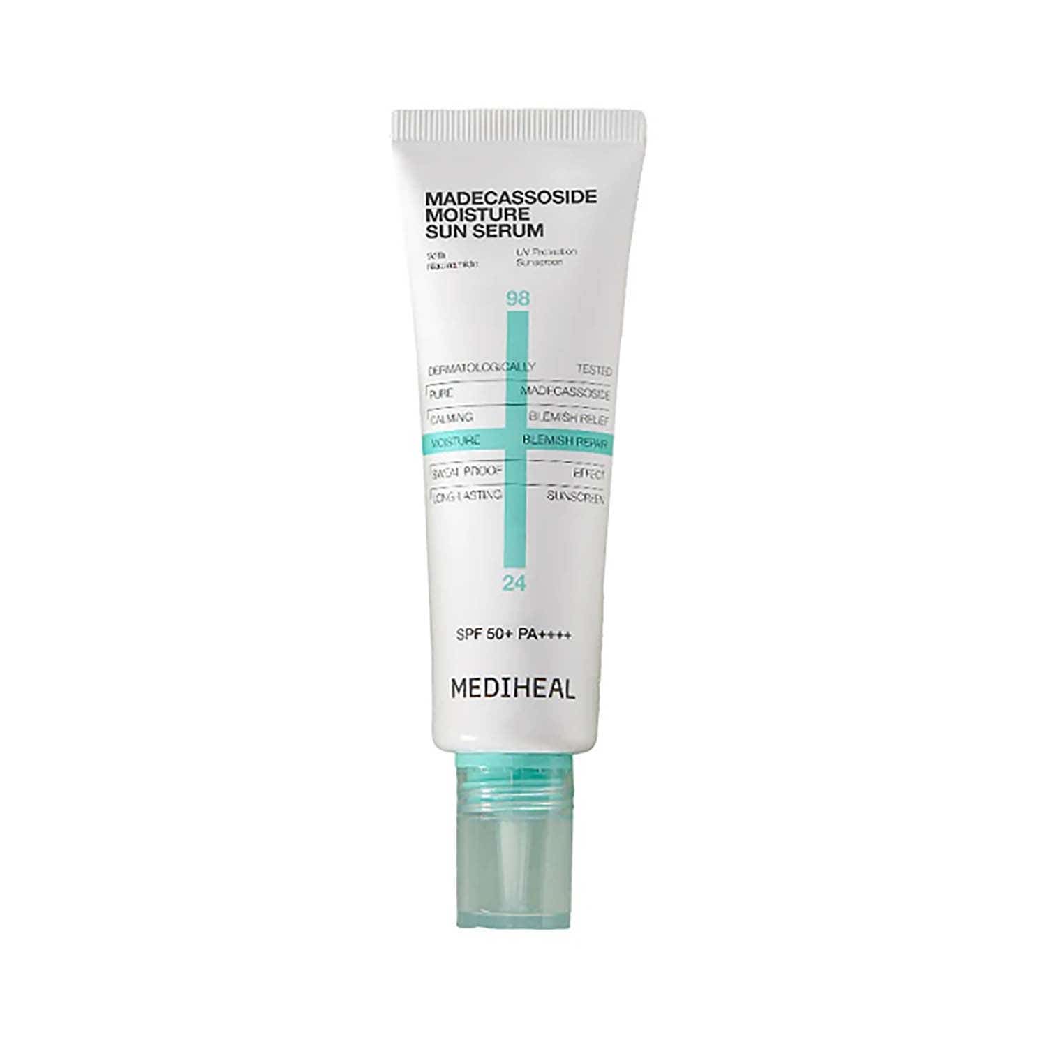 MEDIHEAL | MEDIHEAL Madecassoside Moisture Sun Serum Blemish Repair SPF50+ PA++++ (50 g)