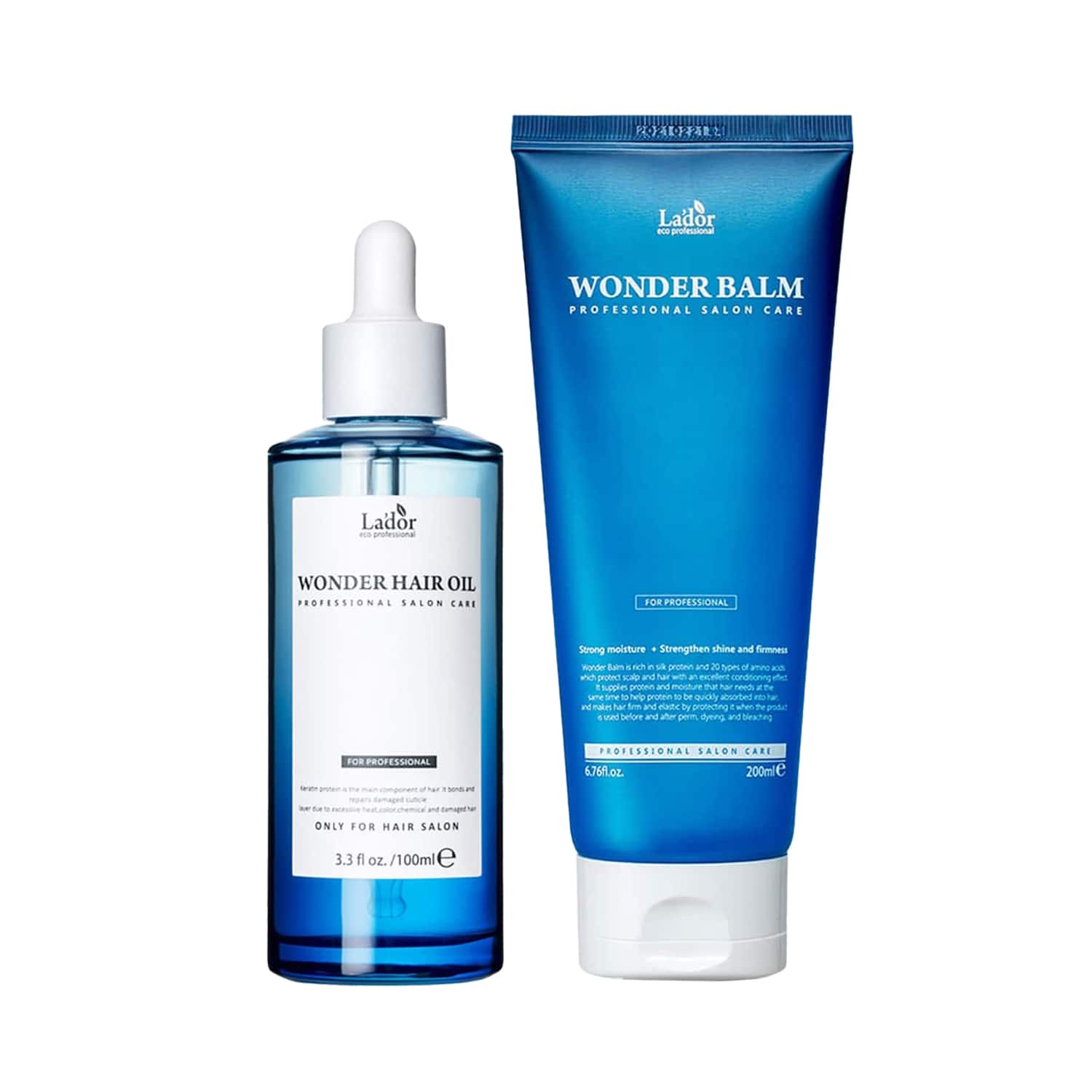 Lador | Lador Frizz-Free Fix - Wonder Balm & Hair Oil Combo for Moisture, Protein & Smooth Hair