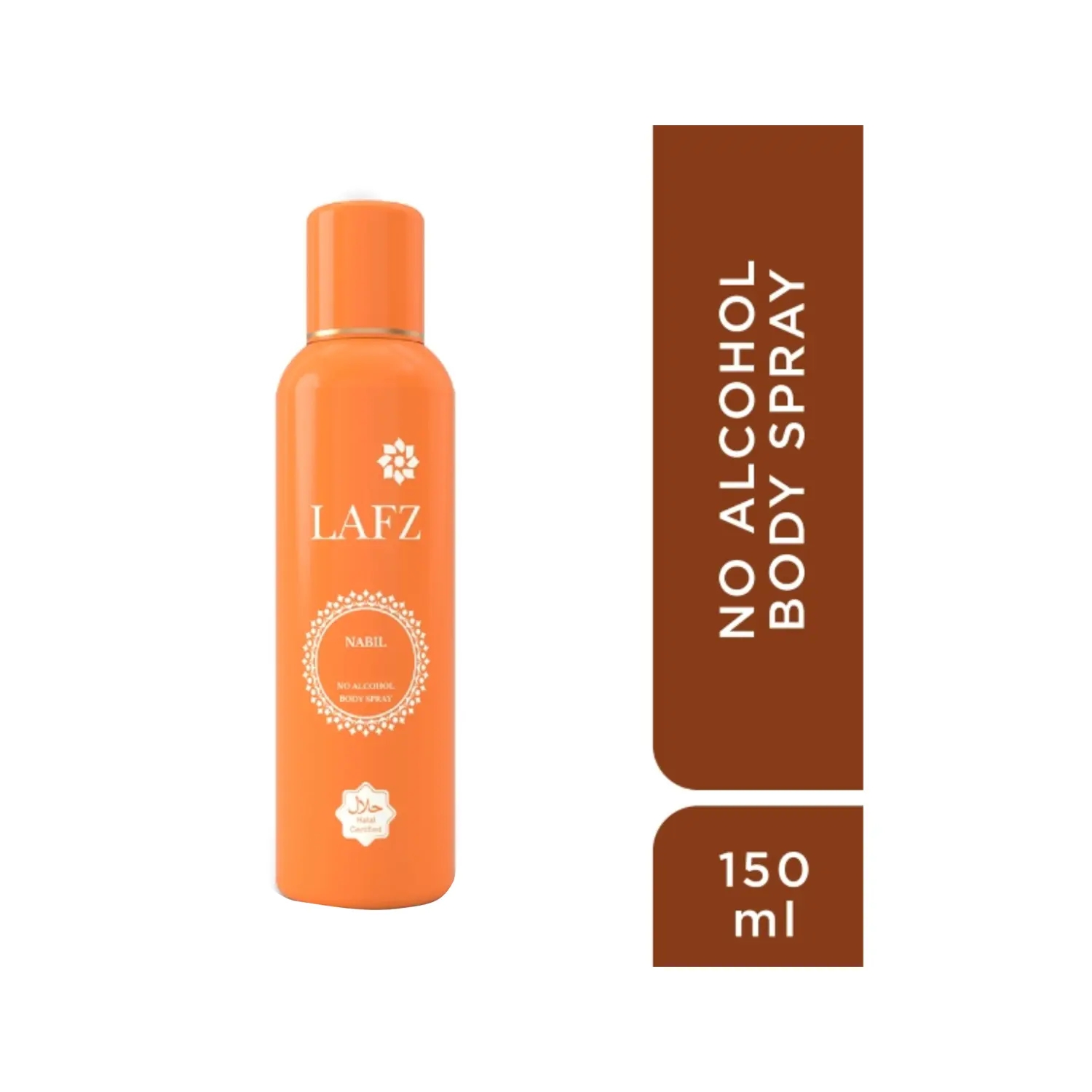 LAFZ | Lafz Nabil No Alcohol Deodorant Body - (150ml)