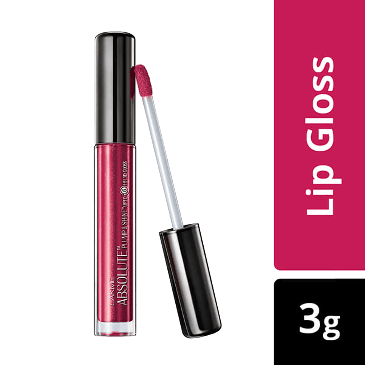 Lakme | Lakme Absolute Plump & Shine Lip Gloss - Red Shine (3g)