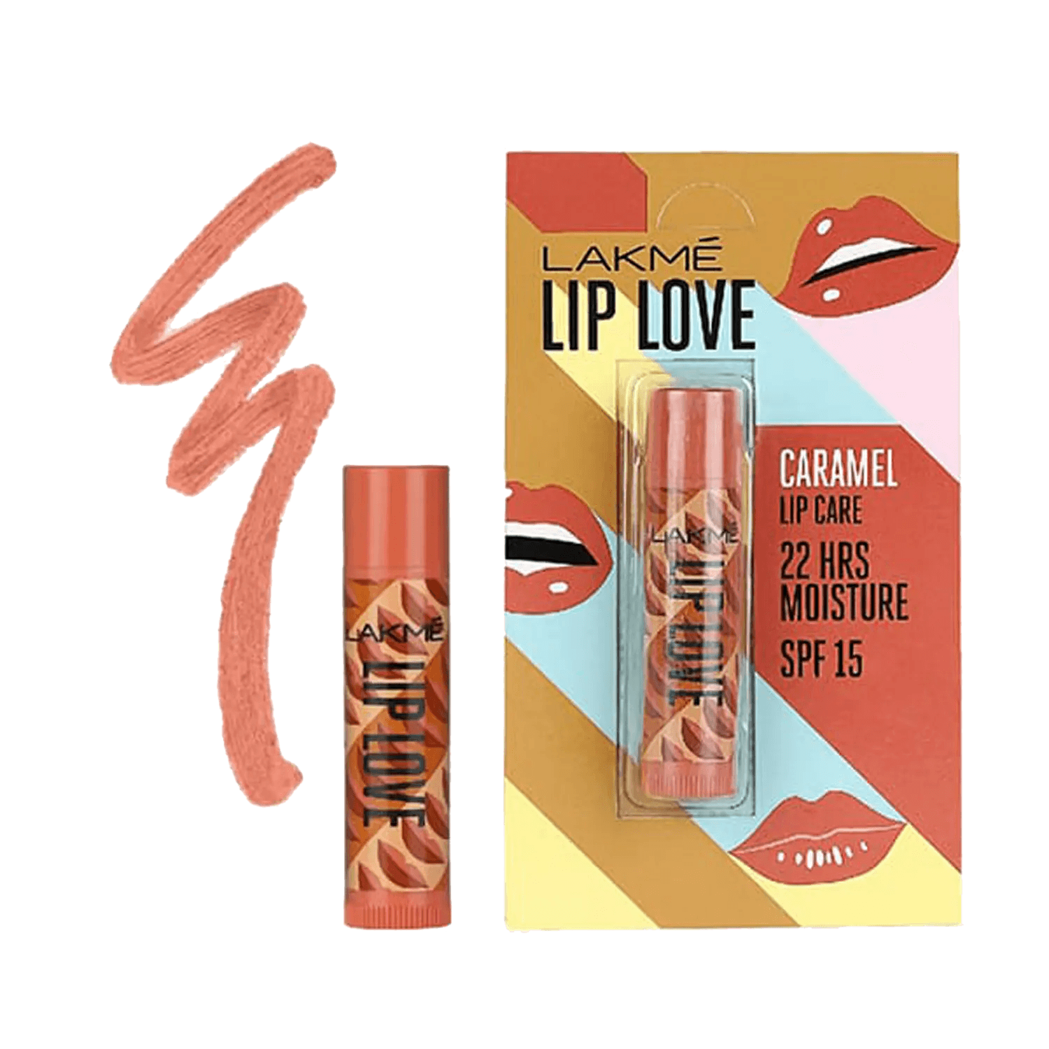 Lakme | Lakme Lip Love Chapstick - Caramel (4.5g)