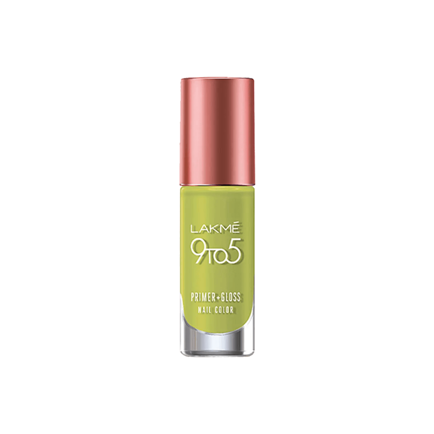 Lakme | Lakme 9To5 Primer + Gloss Nail Color - Lime Treat (6ml)