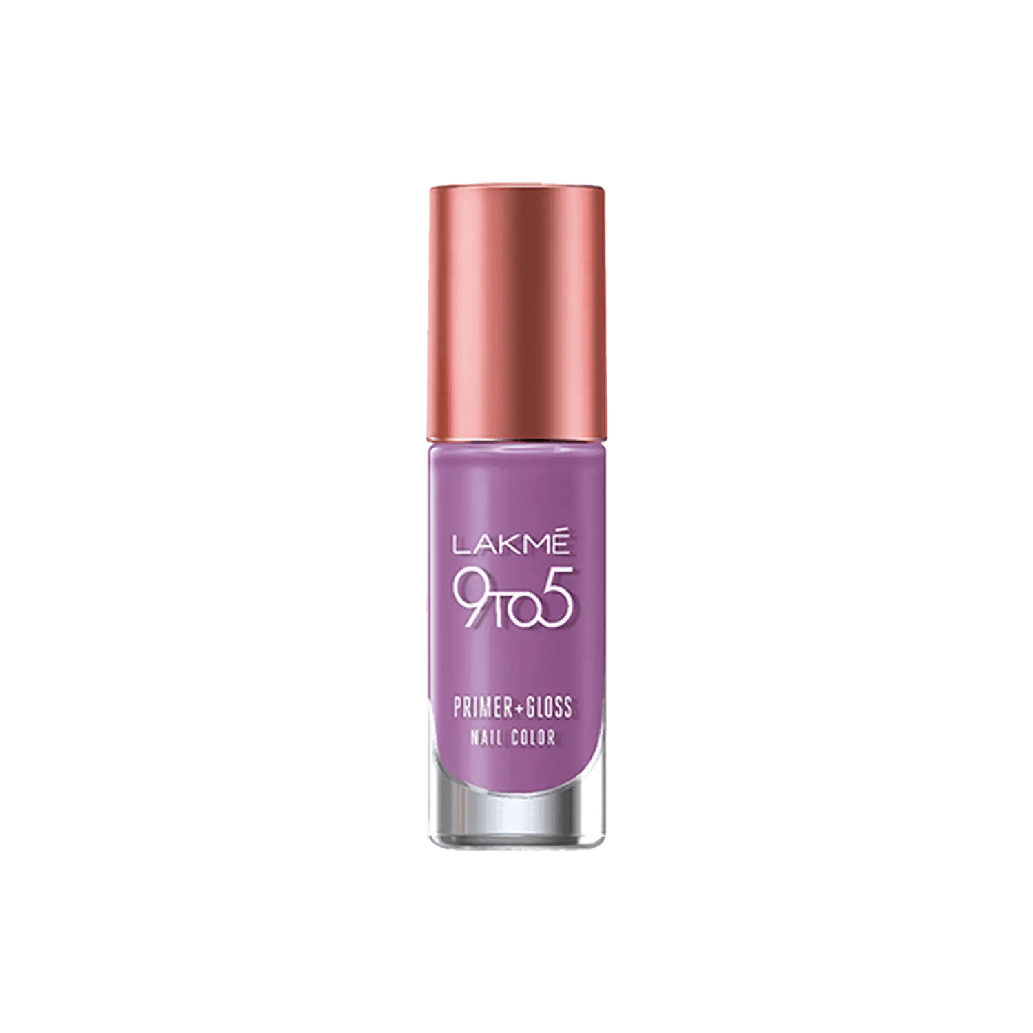 Lakme | Lakme 9To5 Primer + Gloss Nail Color - Lilac Link (6ml)