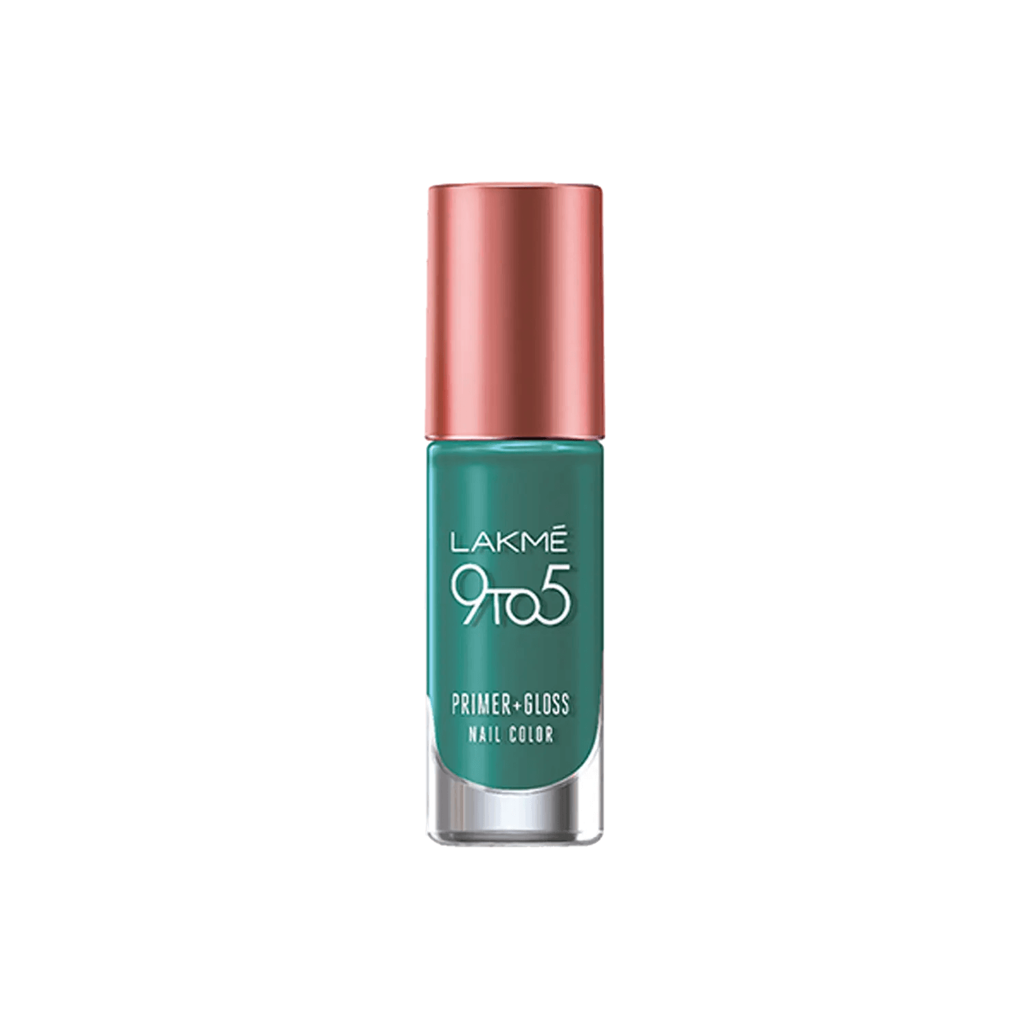 Lakme | Lakme 9To5 Primer + Gloss Nail Color - Teal Deal (6ml)