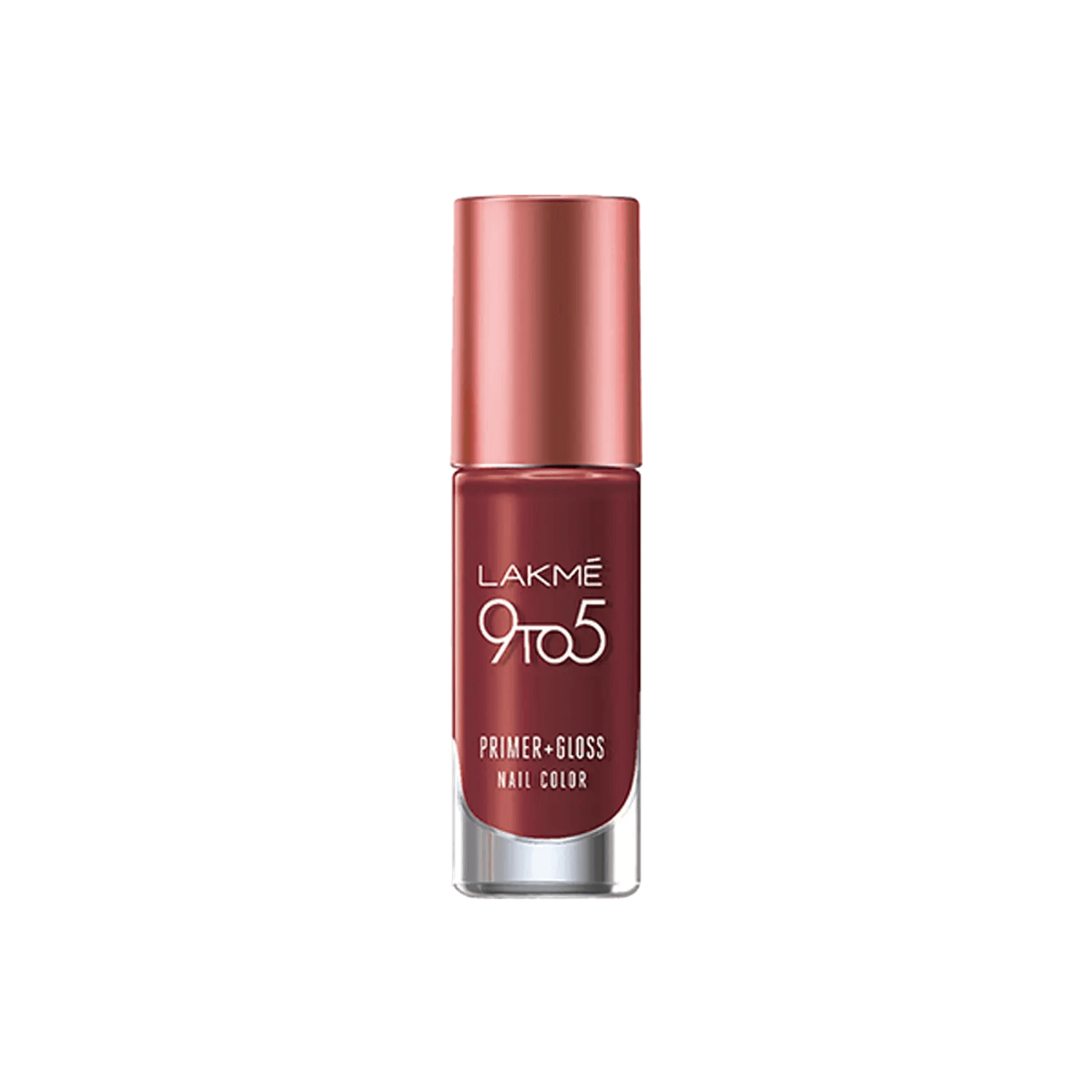 Lakme | Lakme 9To5 Primer + Gloss Nail Color - Red Alert (6ml)
