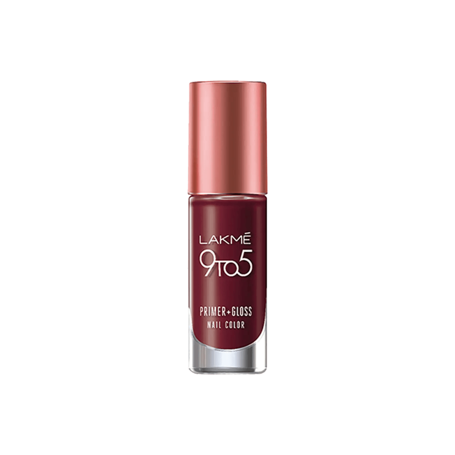 Lakme | Lakme 9To5 Primer + Gloss Nail Color - Mulberry Bush (6ml)