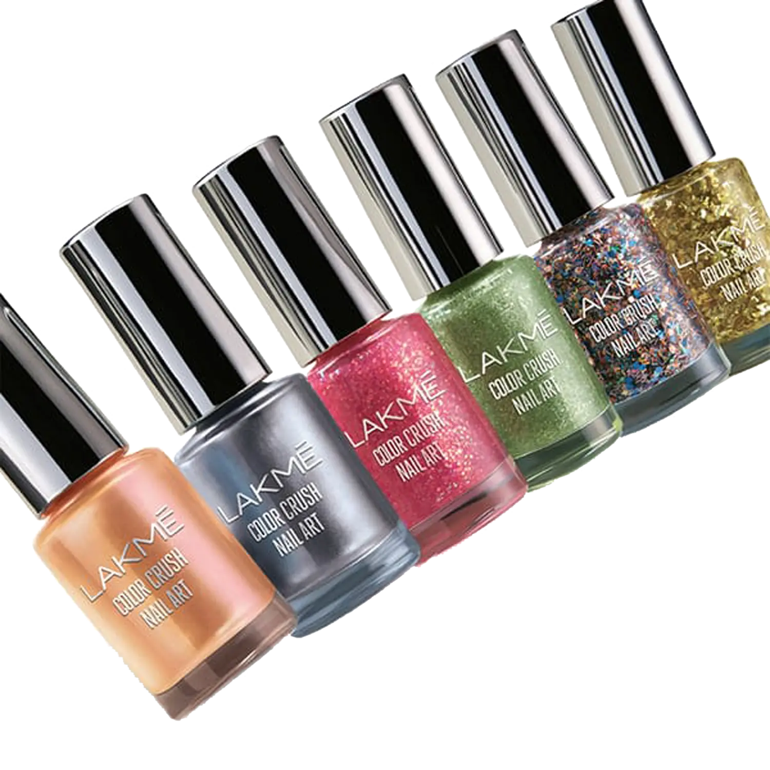 Buy Lakme Lakme Color Crush Nailart M11  Classic Silver 6ml at Redfynd