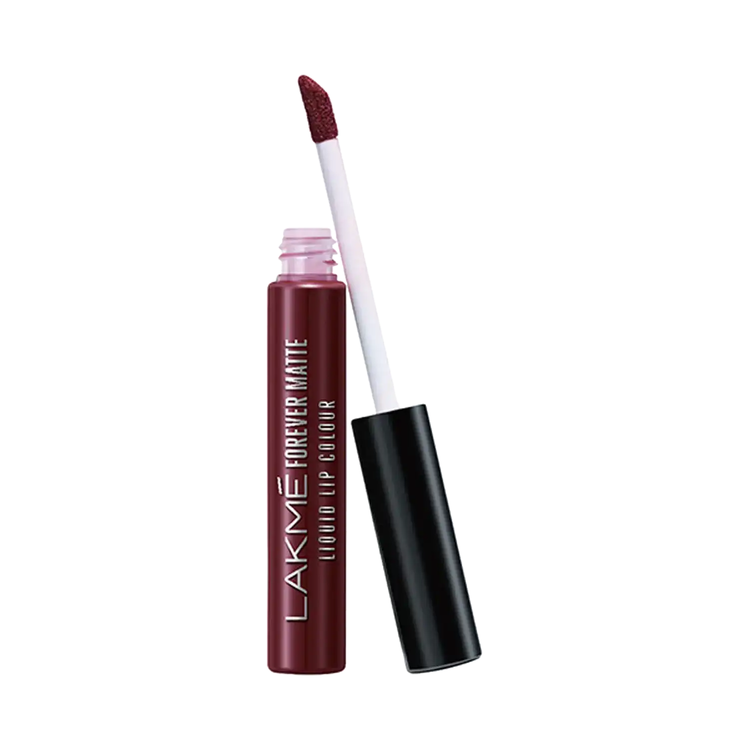 Lakme Forever Matte Liquid Lip, 16hr Lipstick, Wine Touch, (5.6 ml)