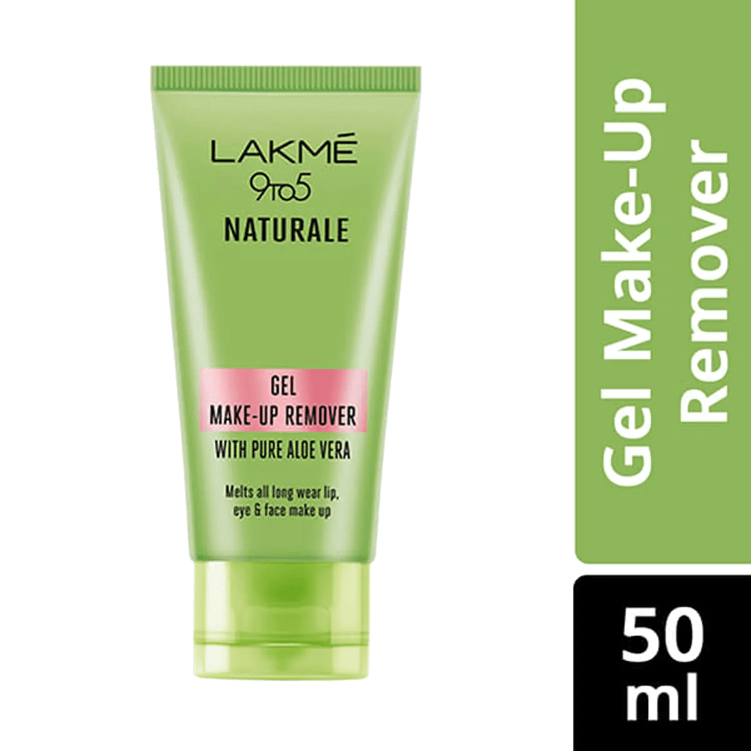 Lakme | Lakme 9 To 5 Natural Gel Makeup Remover with Pure Aloe Vera (50ml)