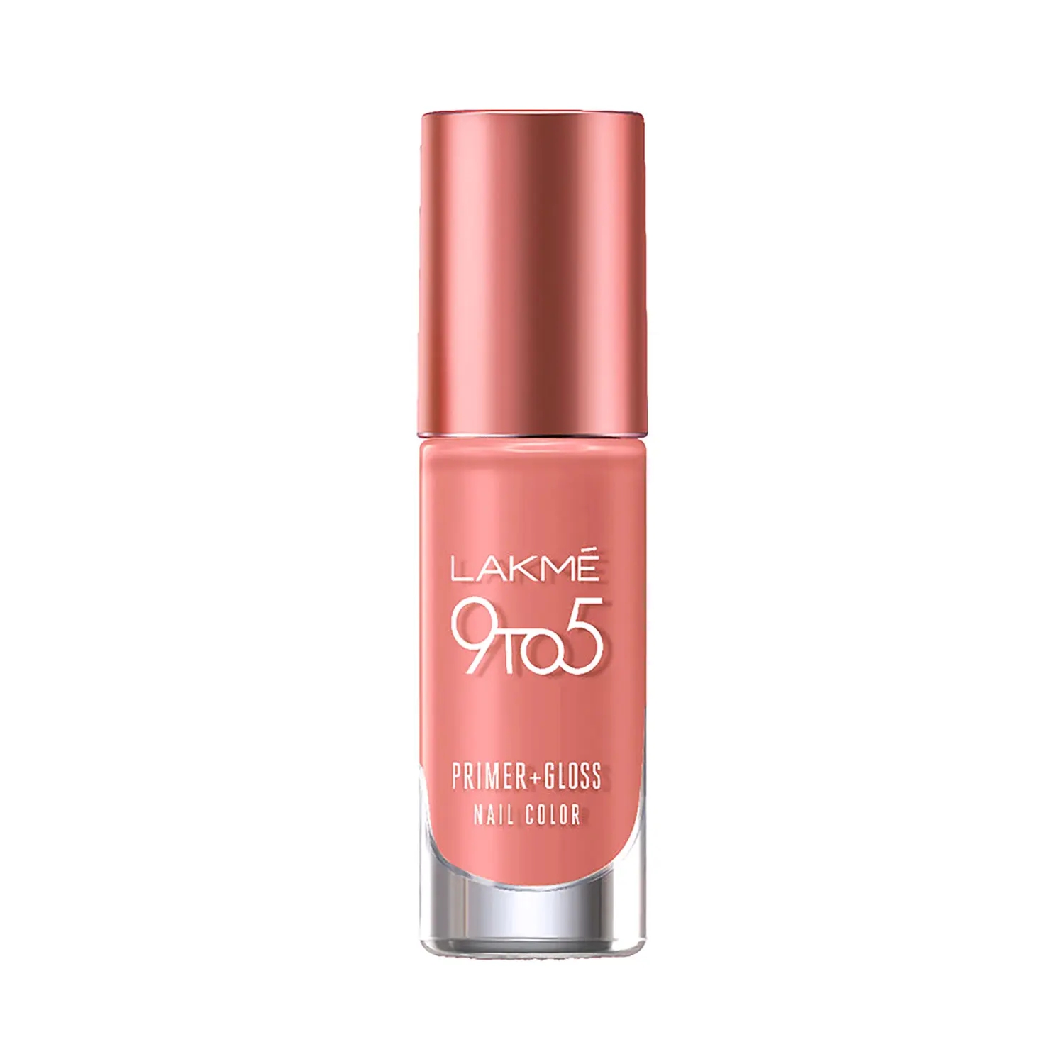 Lakme | Lakme 9To5 Primer + Gloss Nail Color - Peach Blossom 6ml