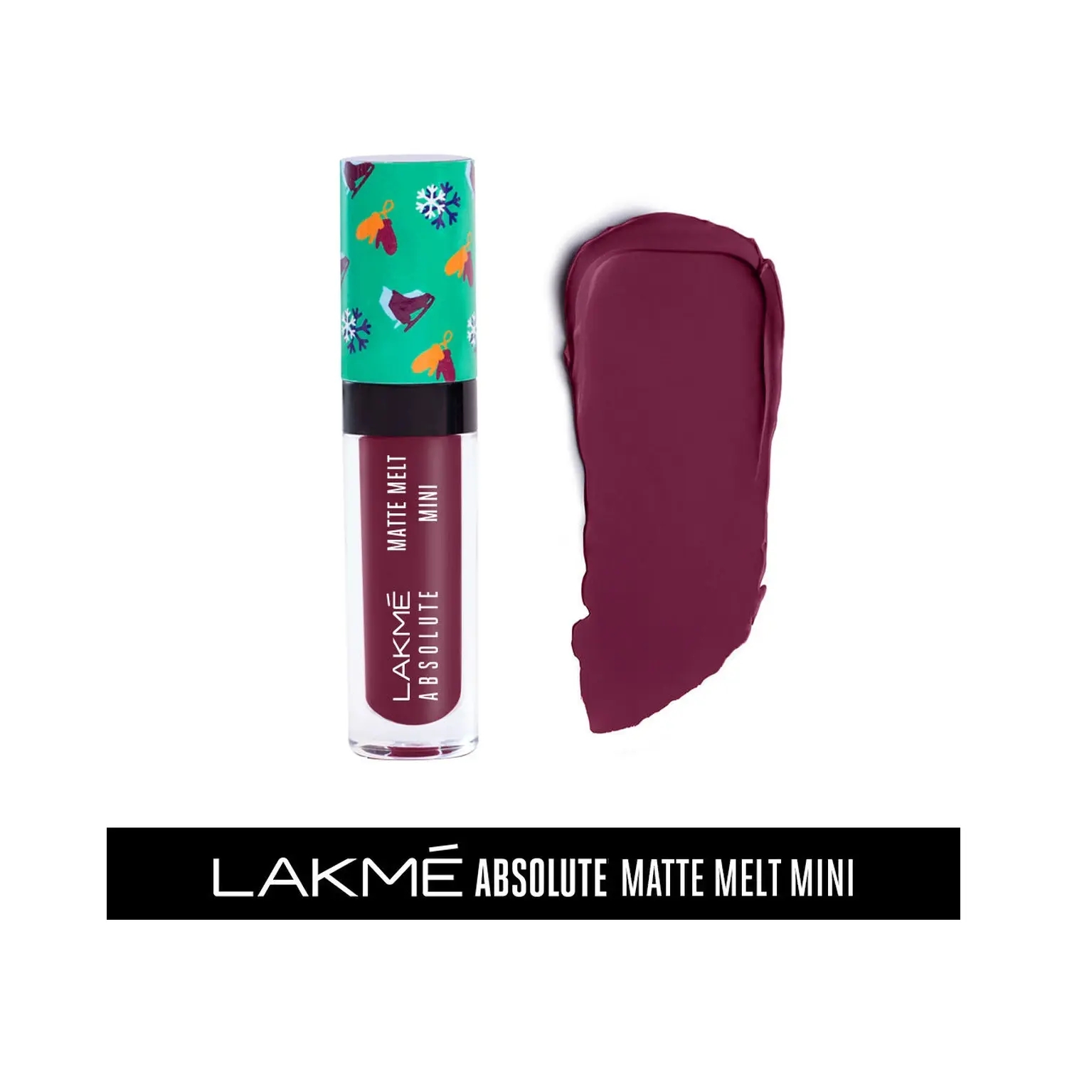 Lakme | Lakme Absolute Matte Melt Mini Liquid Lip Color - Magenta Rhythm (2.4ml)