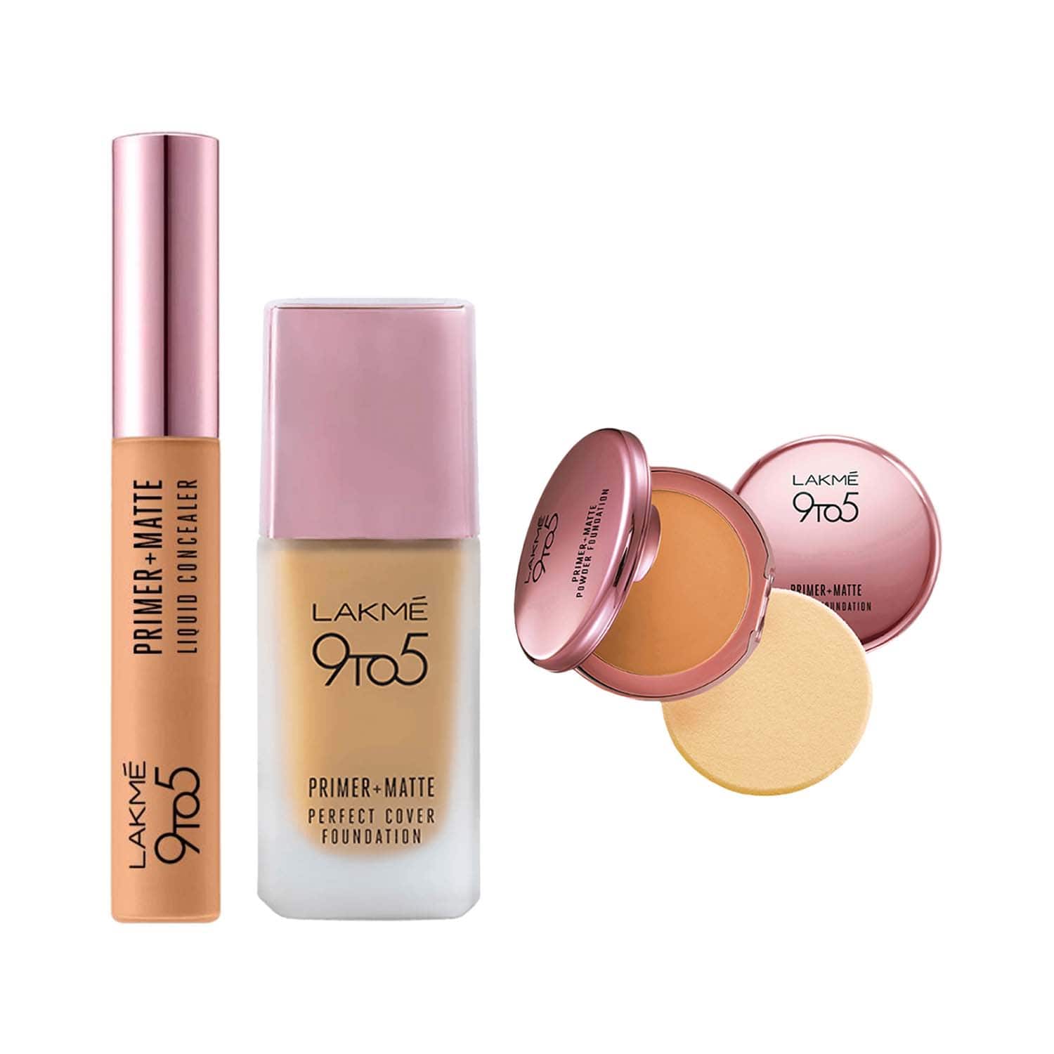 Lakme | Lakme Primer + Matte Face Base Medium Combo