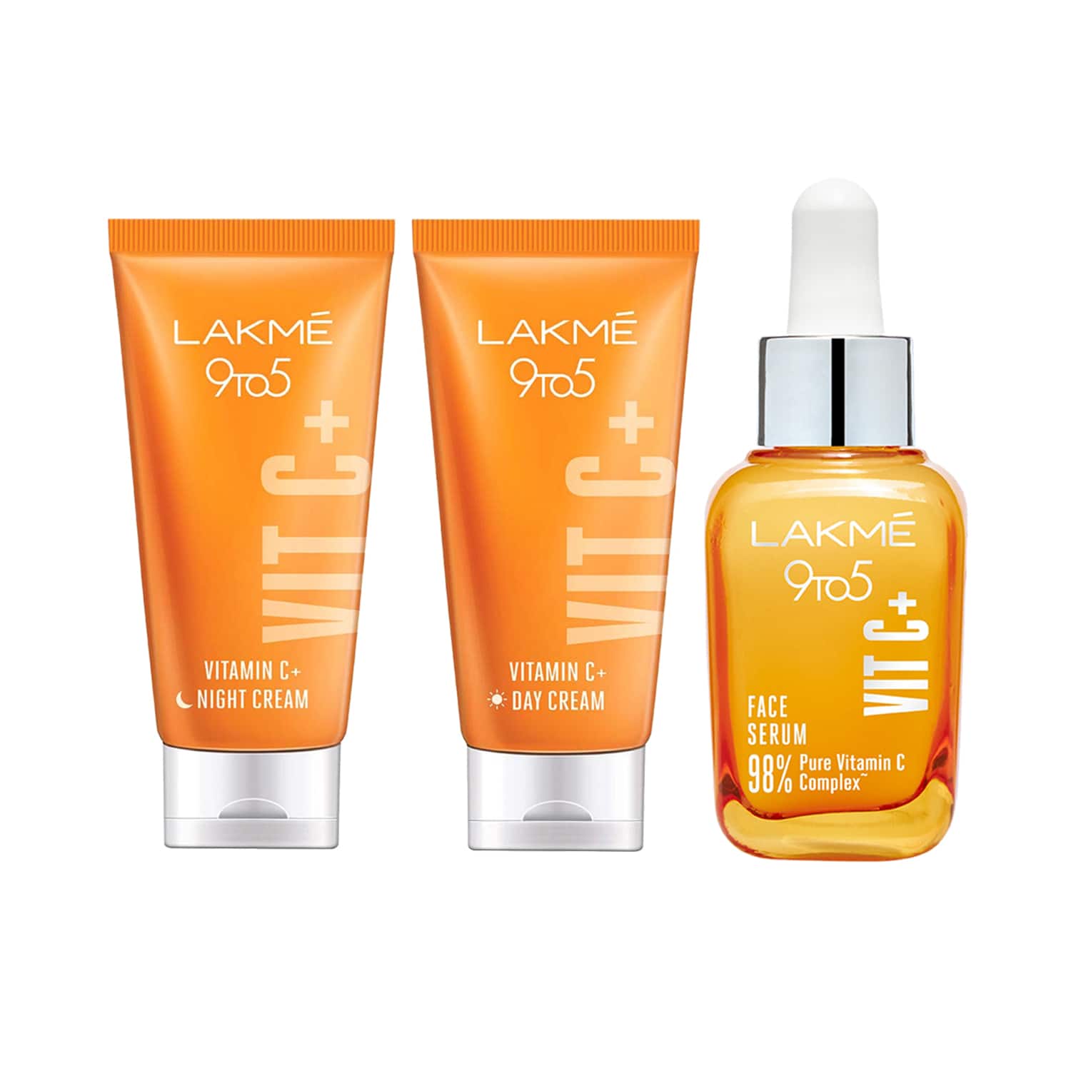 Lakme | Lakme 9To5 Vitamin C - AM PM Combo with Mini Serum