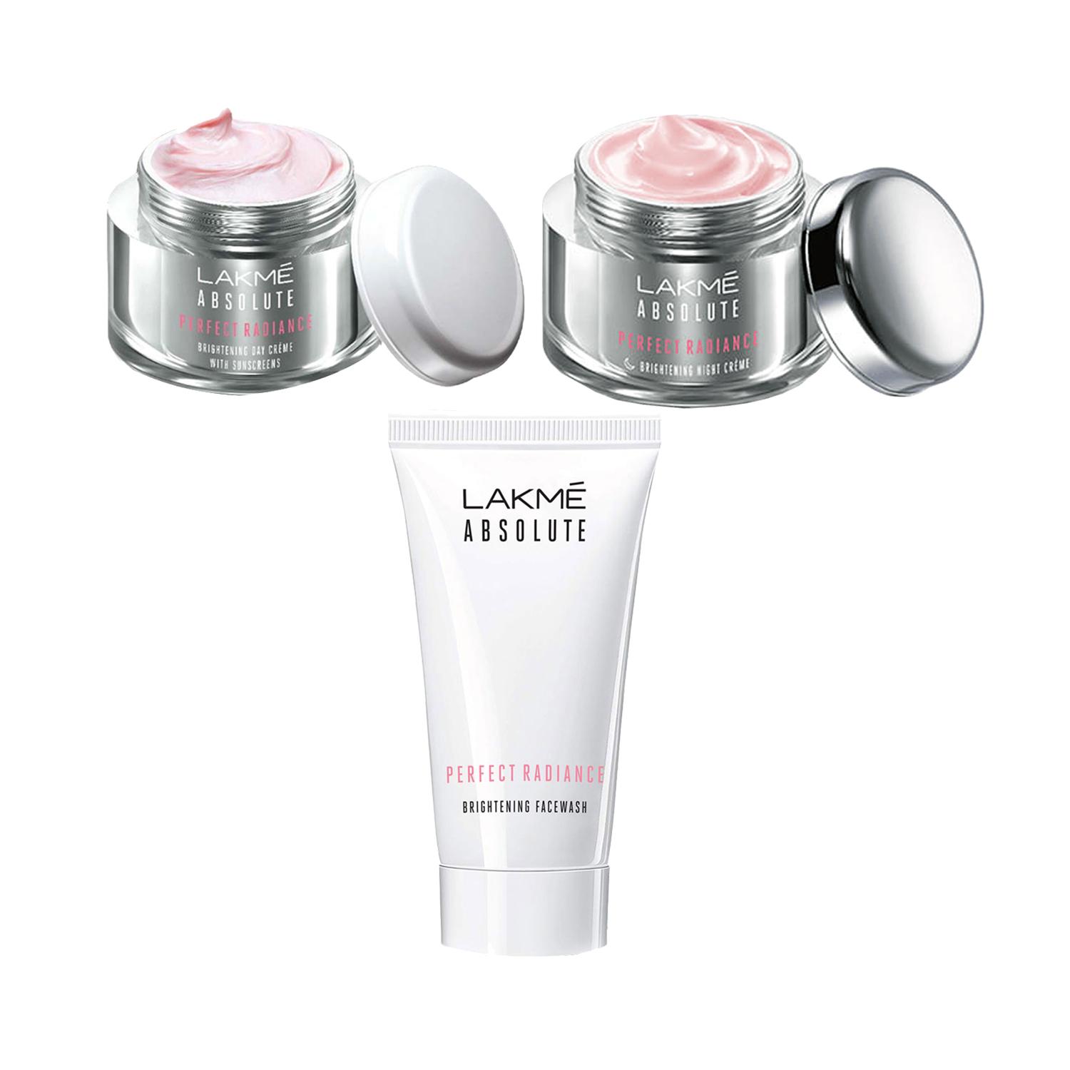 Lakme Absolute Perfect Radiance Skin Brightening Regime Combo