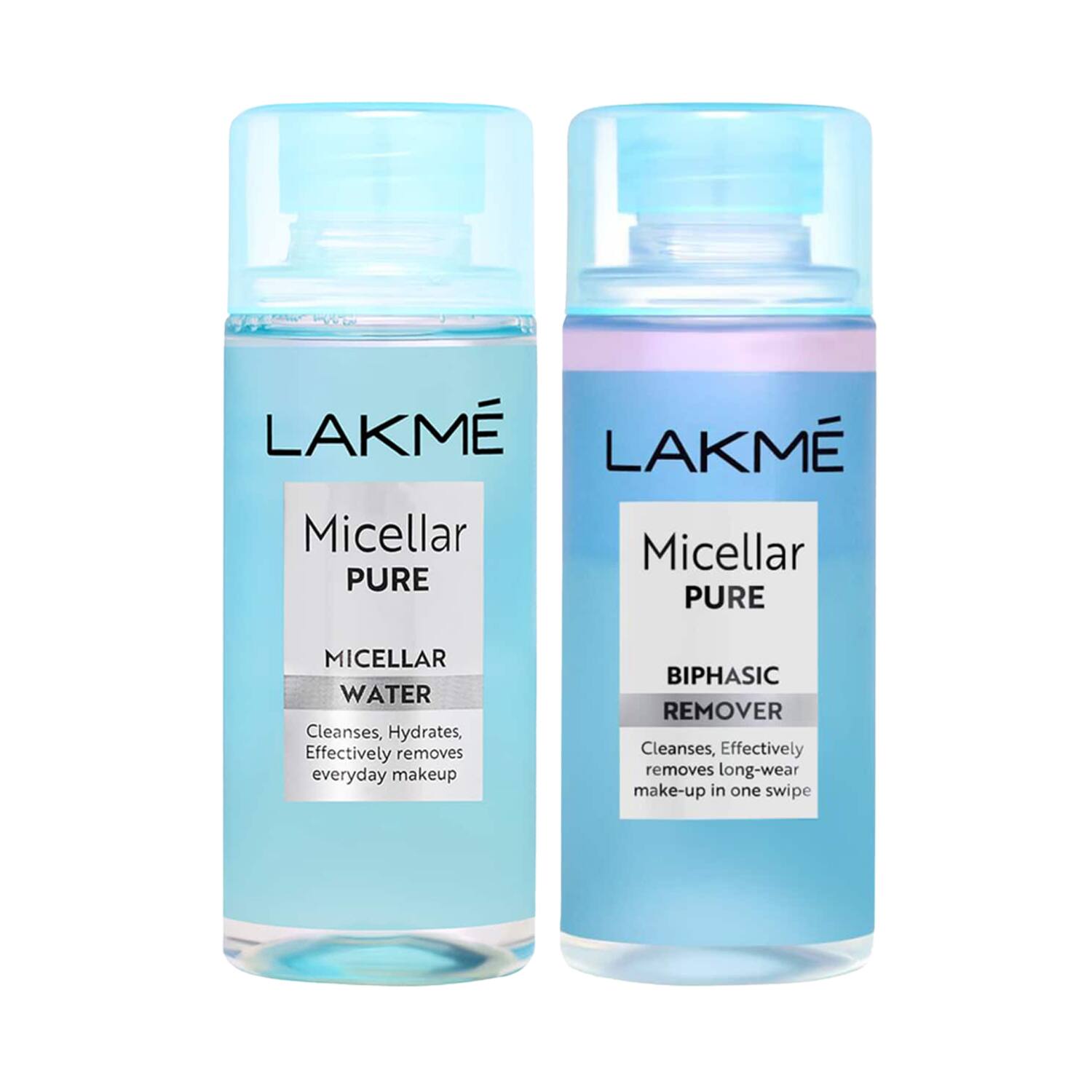 Lakme | Lakme Micellar Pure facewash + Bi-phasic Remover Combo