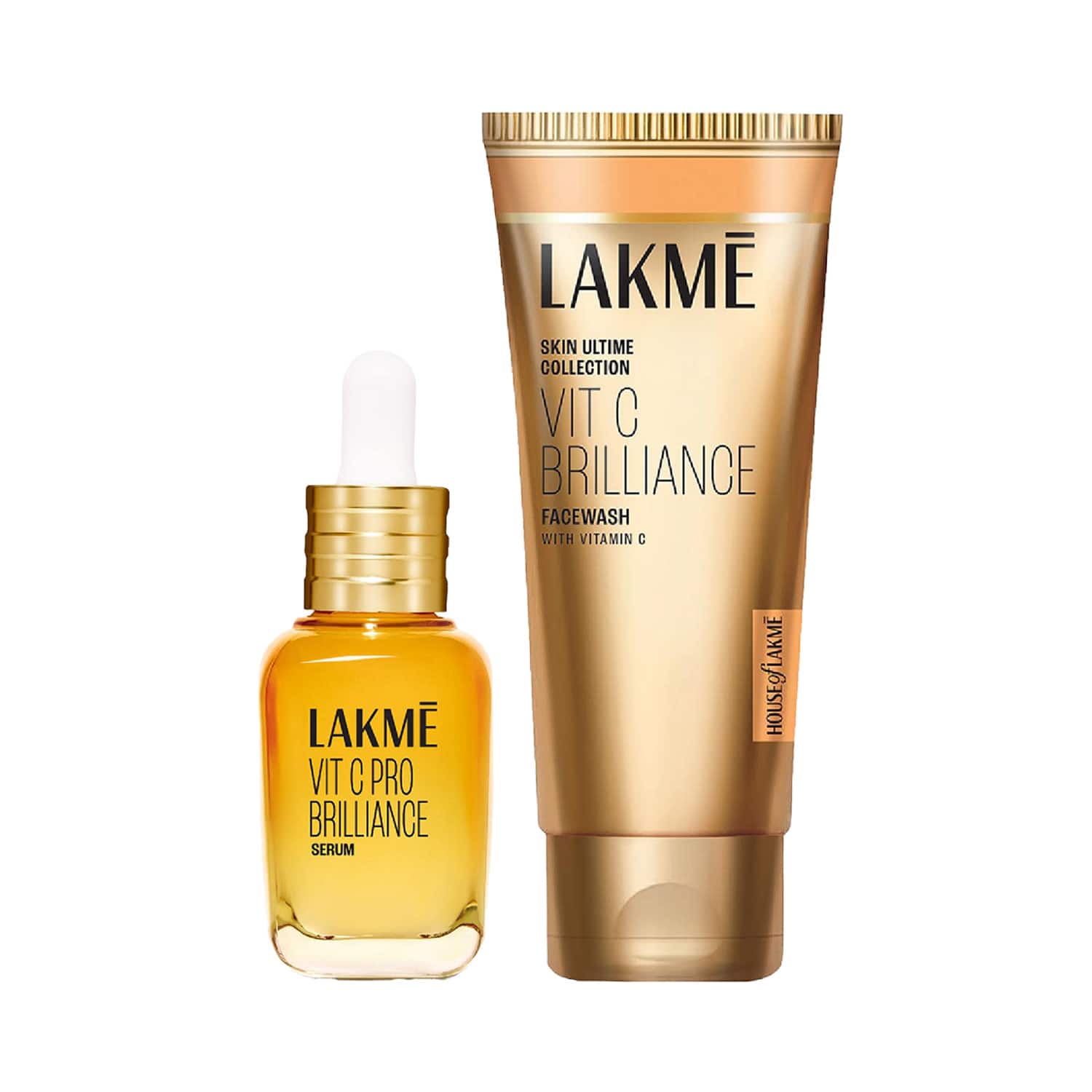 Lakme | Lakme Vitamin C Brillance Serum & Vitamin C Facewash Combo