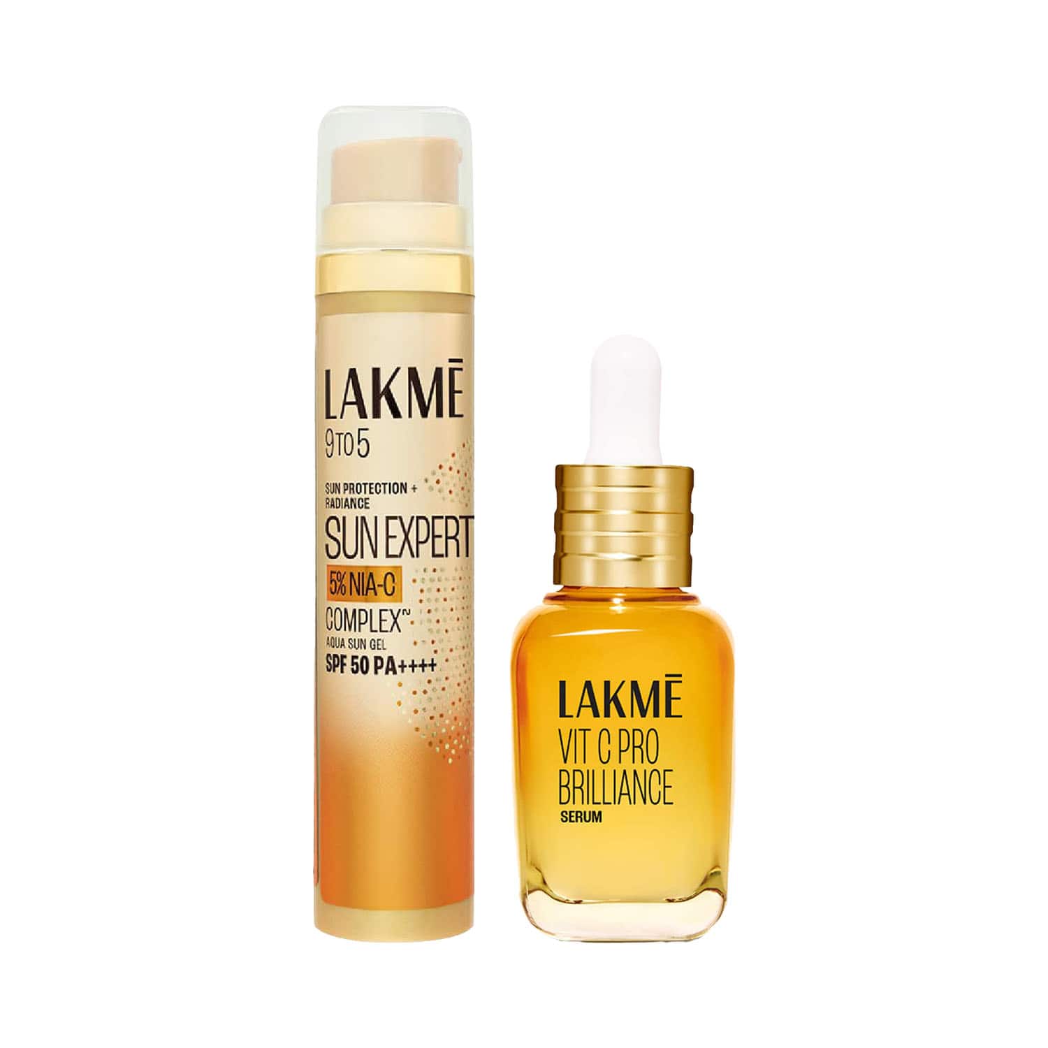 Lakme | Lakme Vitamin C 10% Serum  + Nia-VIT C Sunscreen Combo