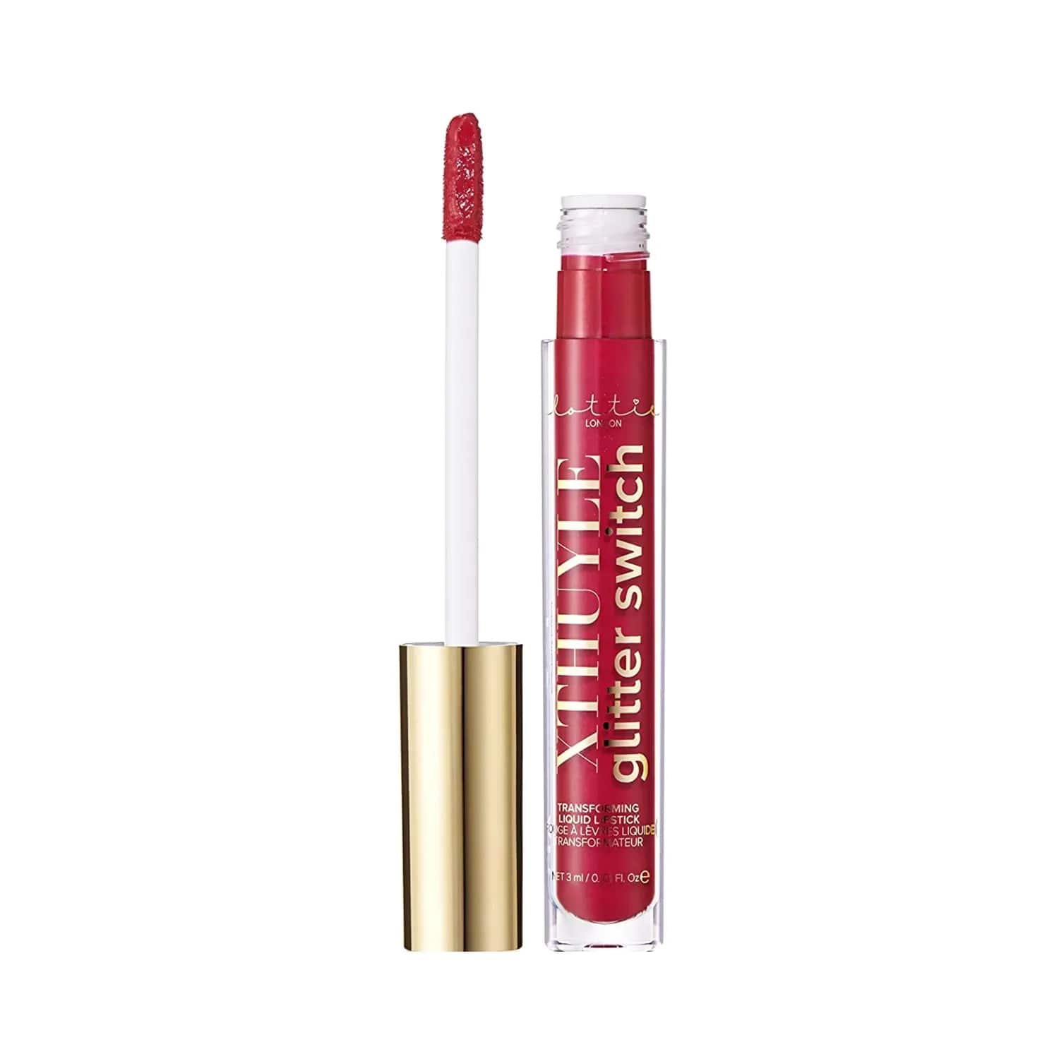 Lottie London | Lottie London Xthuyle Glitter Switch Transforming Liquid Lipstick - Extra AF (3ml)