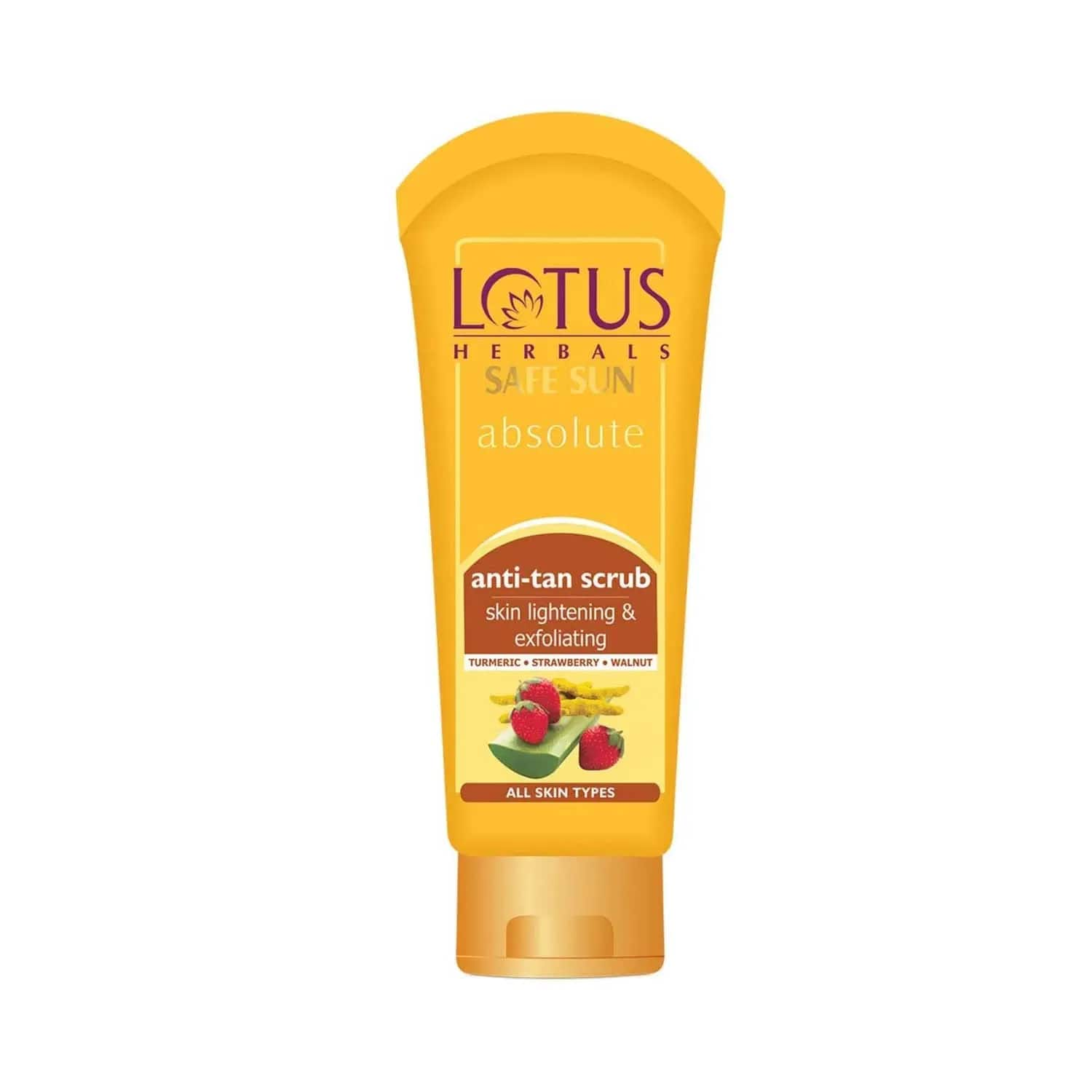 Lotus | Lotus Herbals Safe Sun Ant-Tan Face Scrub - (100g)