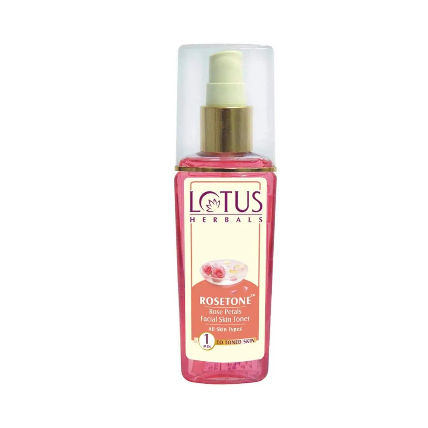 Lotus | Lotus Herbals Rosetone Rose Petals Facial Skin Toner - (100ml)