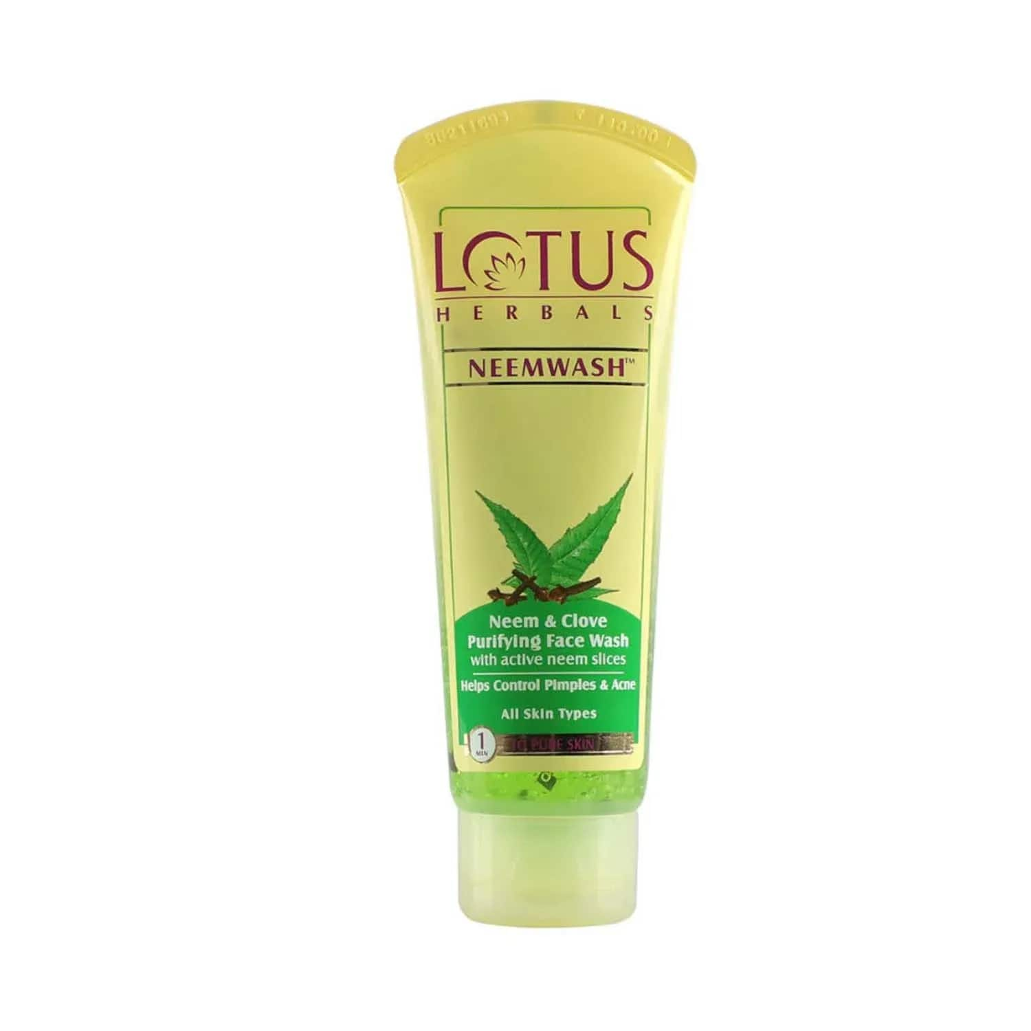 Lotus | Lotus Herbals Neemwash Neem & Clove Ultra Purifying Face Wash - (120ml)