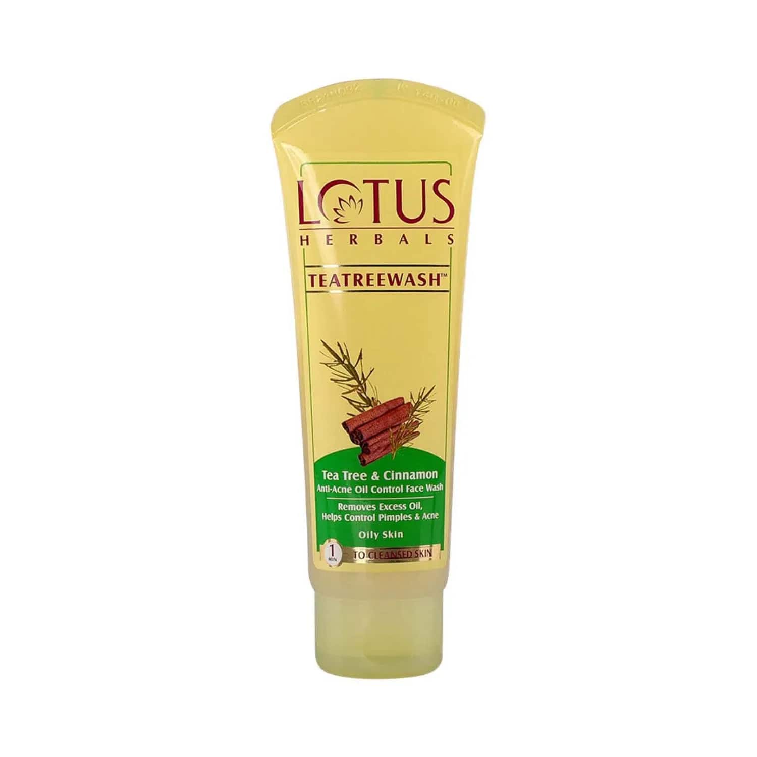 Lotus tea tree face wash deals