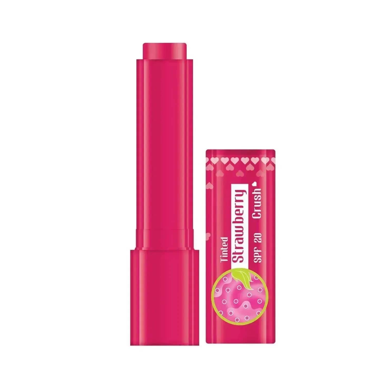 Lotus | Lotus Herbals Lip Lush Tinted Lip Balm SPF 20 - Strawberry Crush (4g)